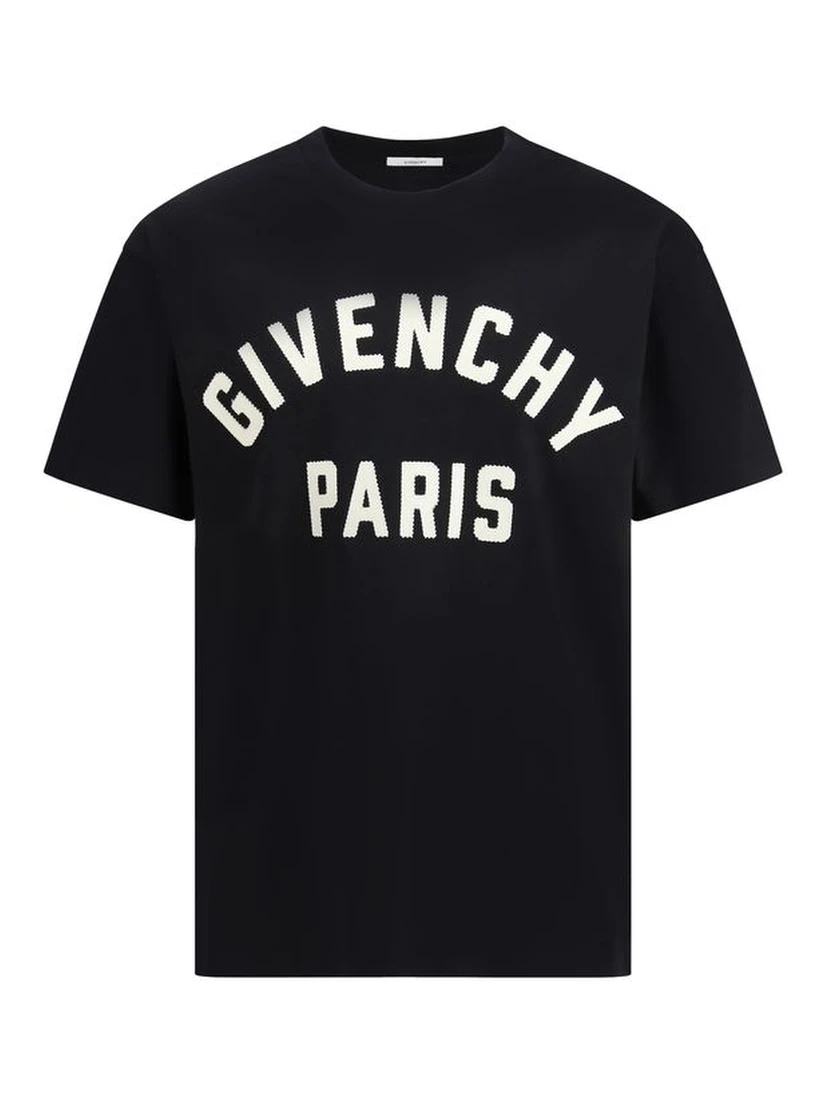 Black Cotton T-Shirt