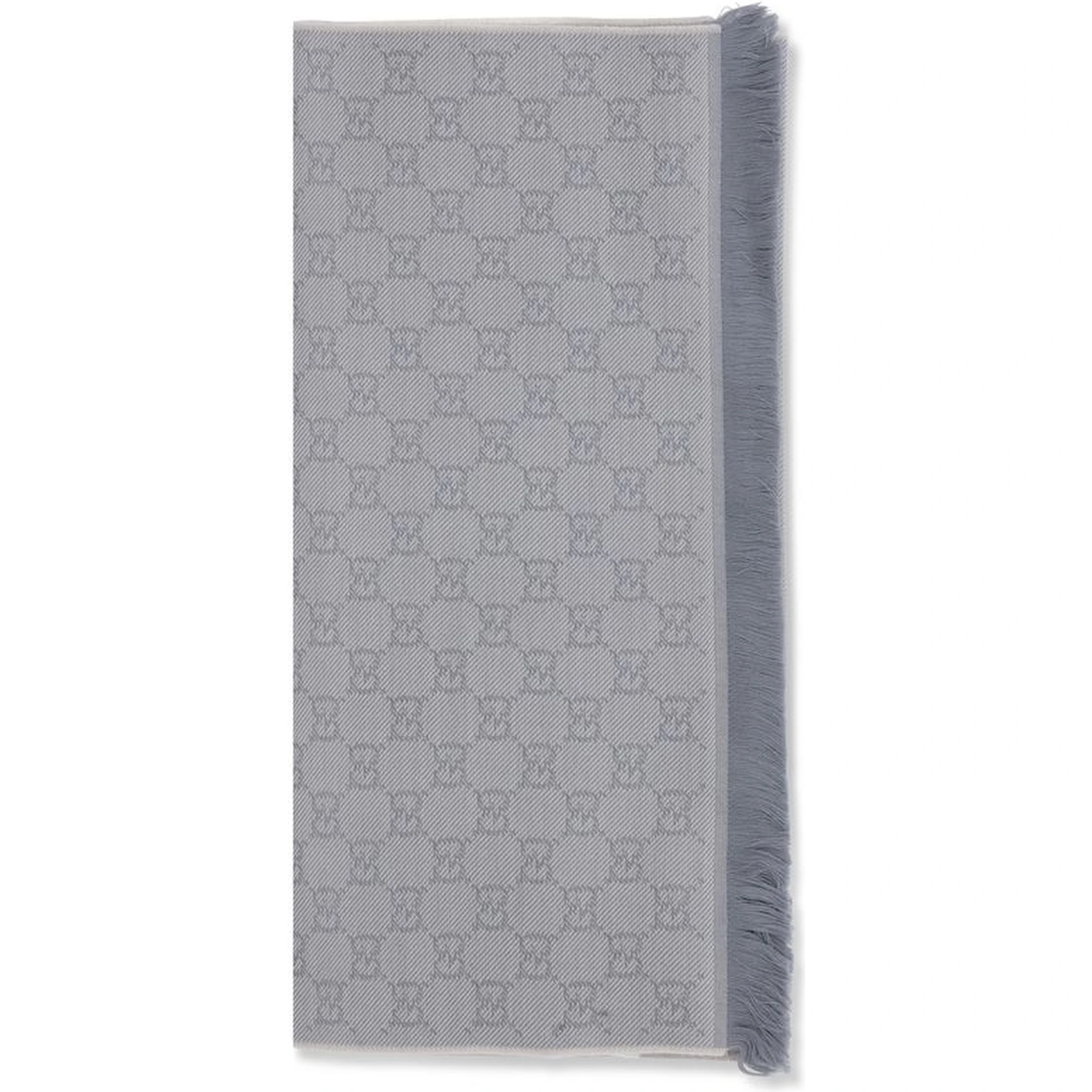 Gray Wool Scarf