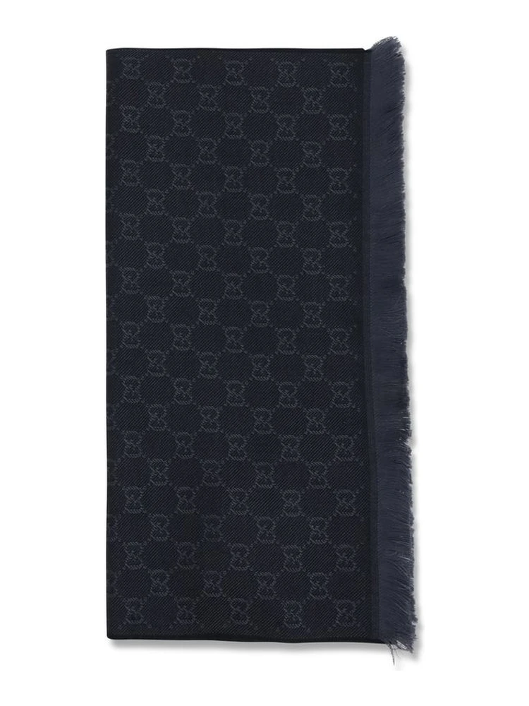 Black Wool Scarf