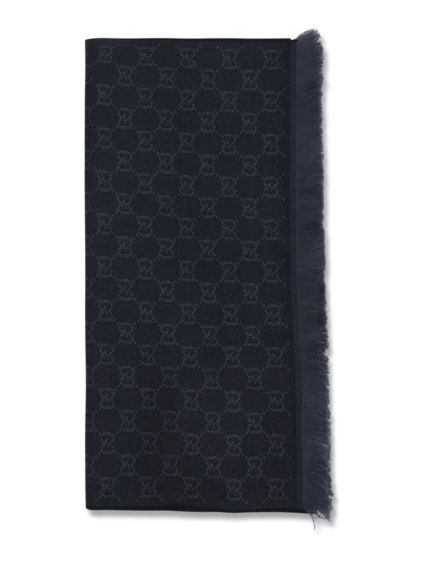 Black Wool Scarf