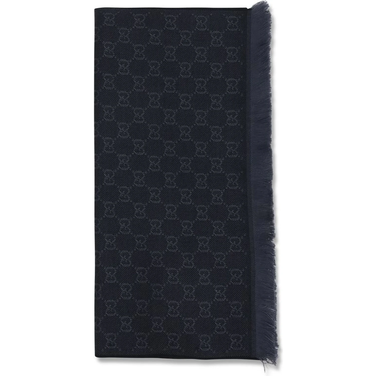 Black Wool Scarf