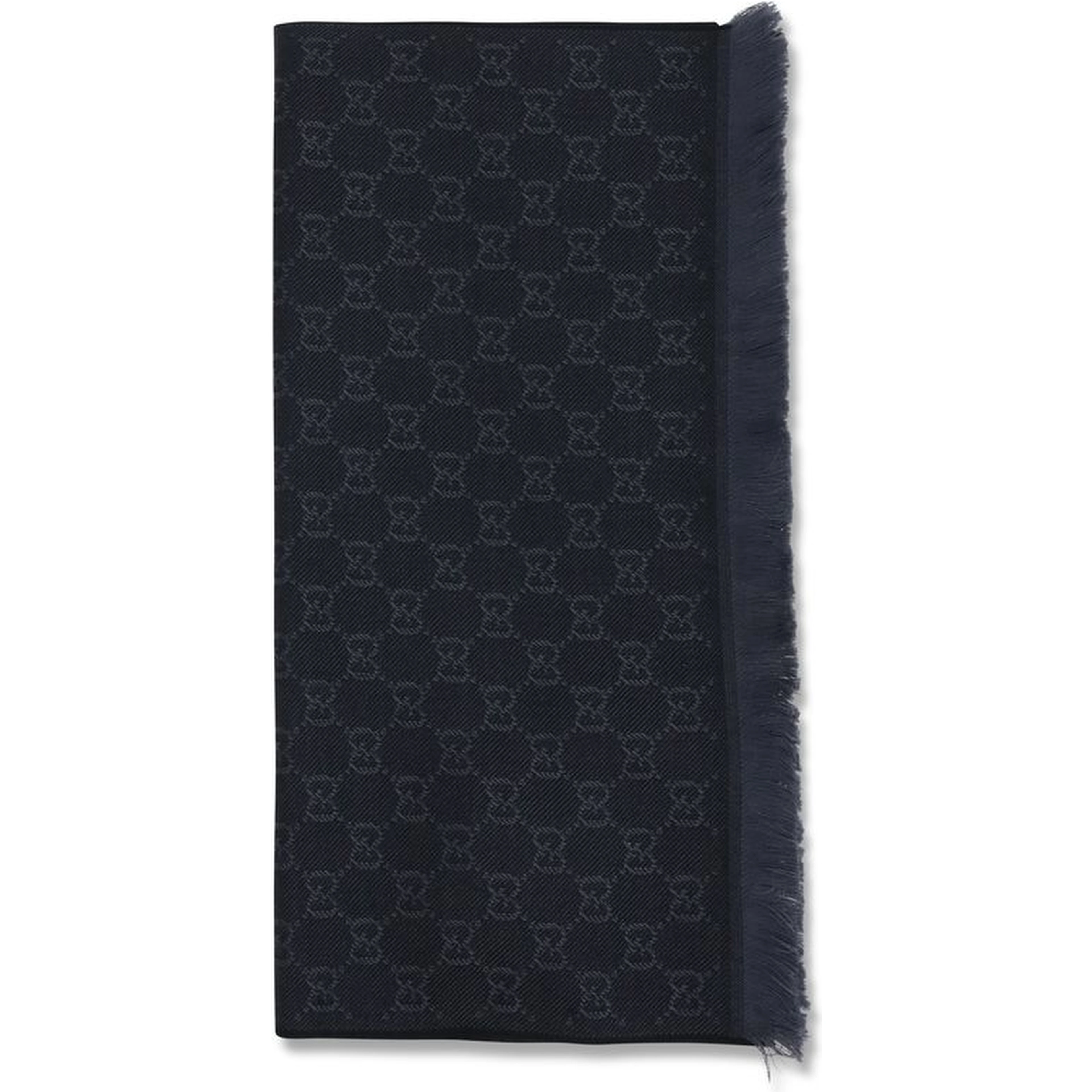 Black Wool Scarf