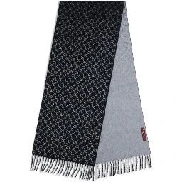 Black Wool Scarf