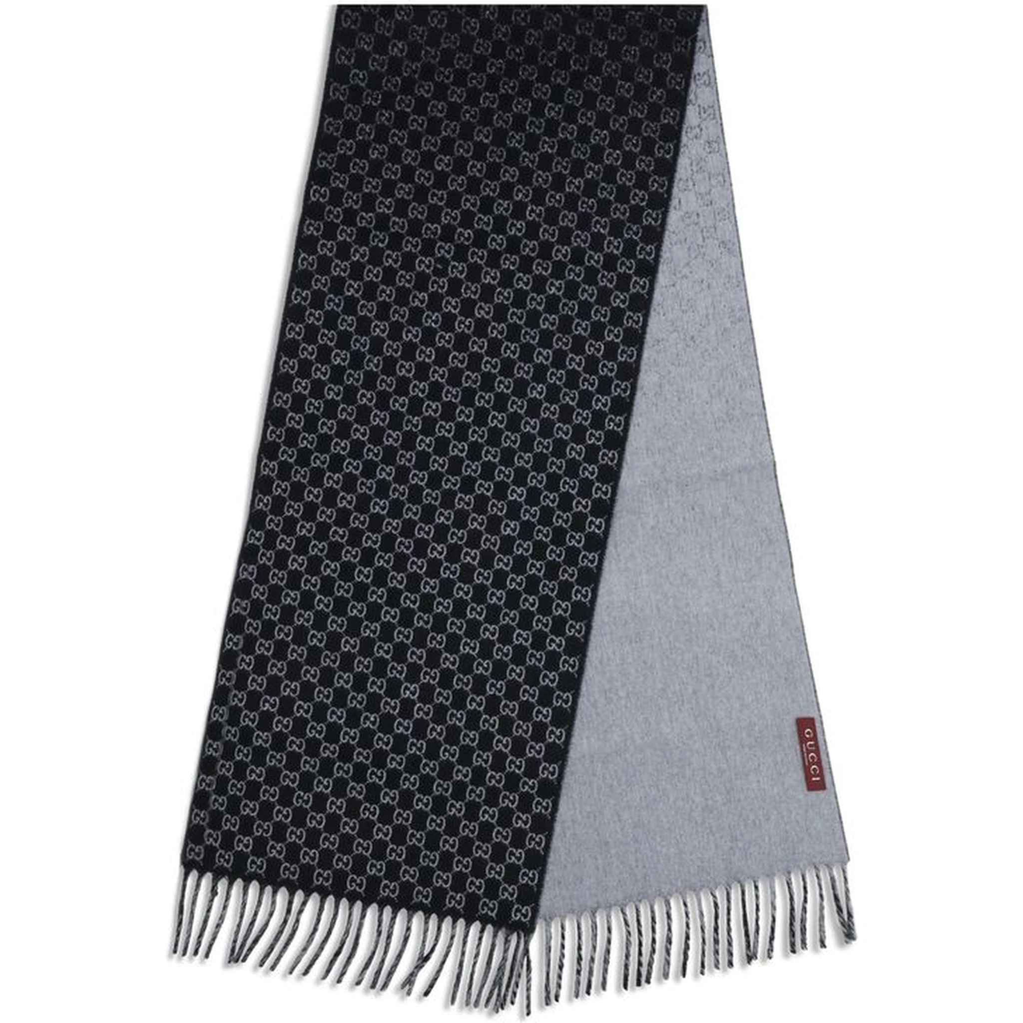 Black Wool Scarf