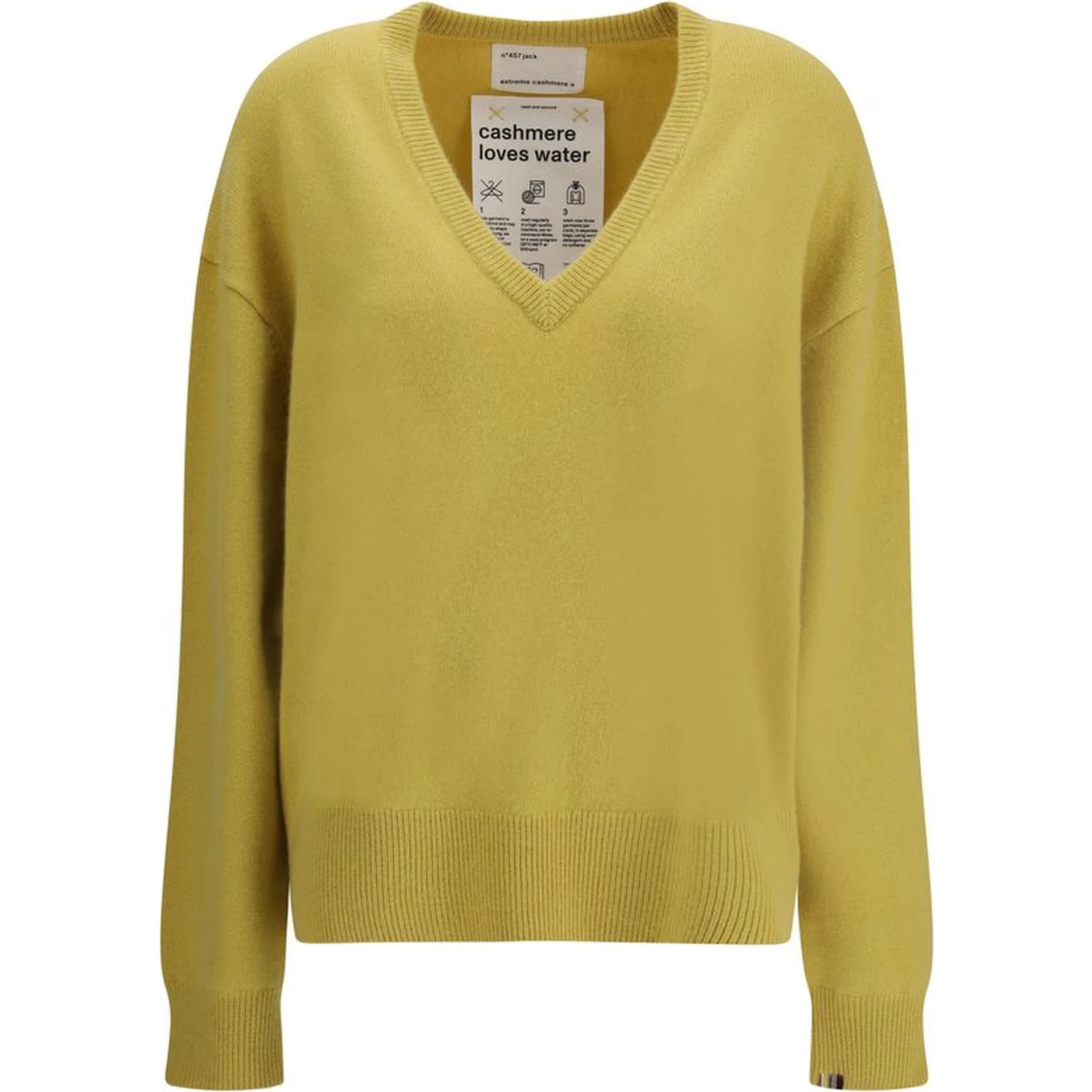 Bicolor Cashmere Sweatshirt