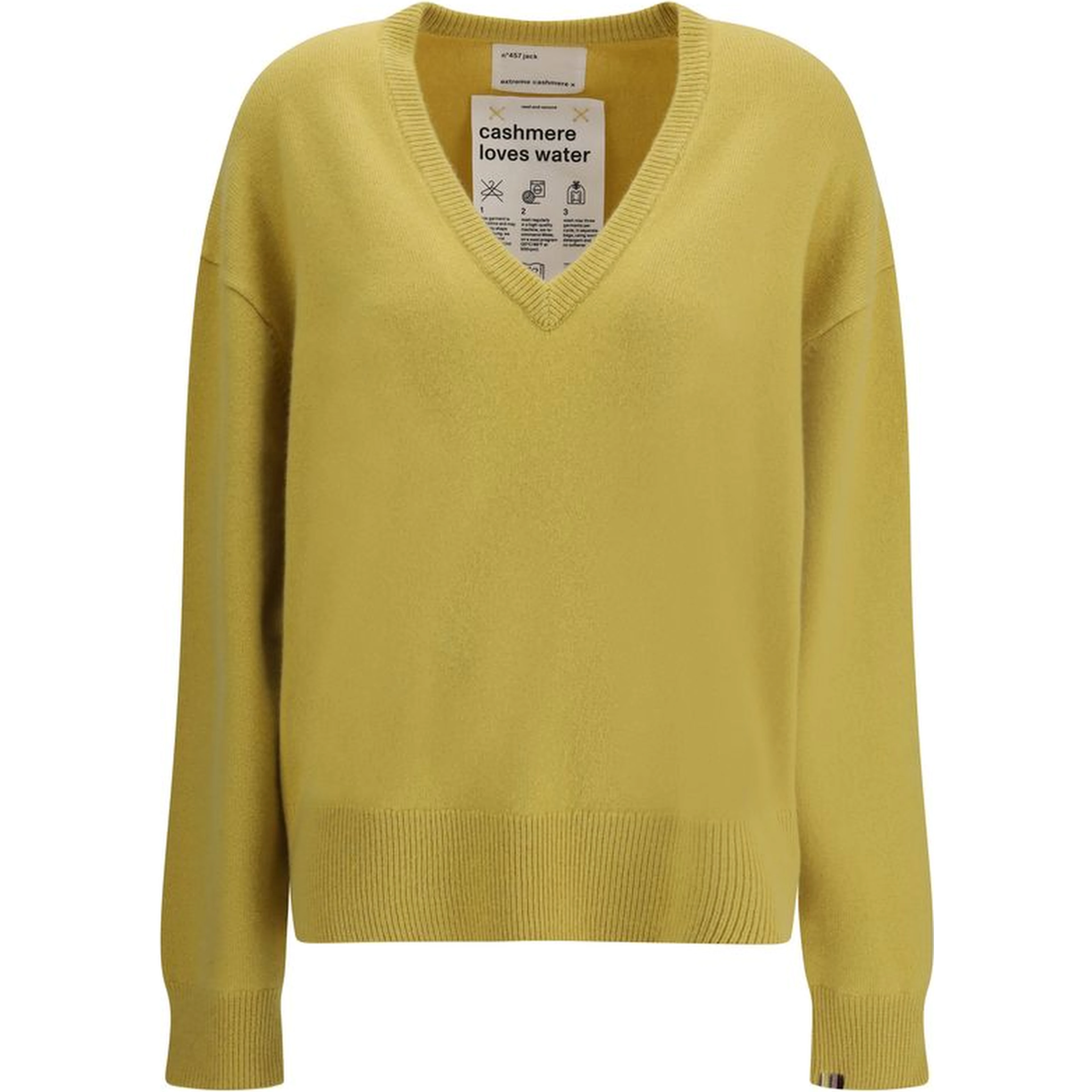 Bicolor Cashmere Sweatshirt