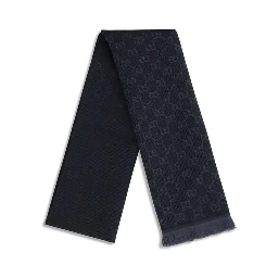 Black Wool Scarf