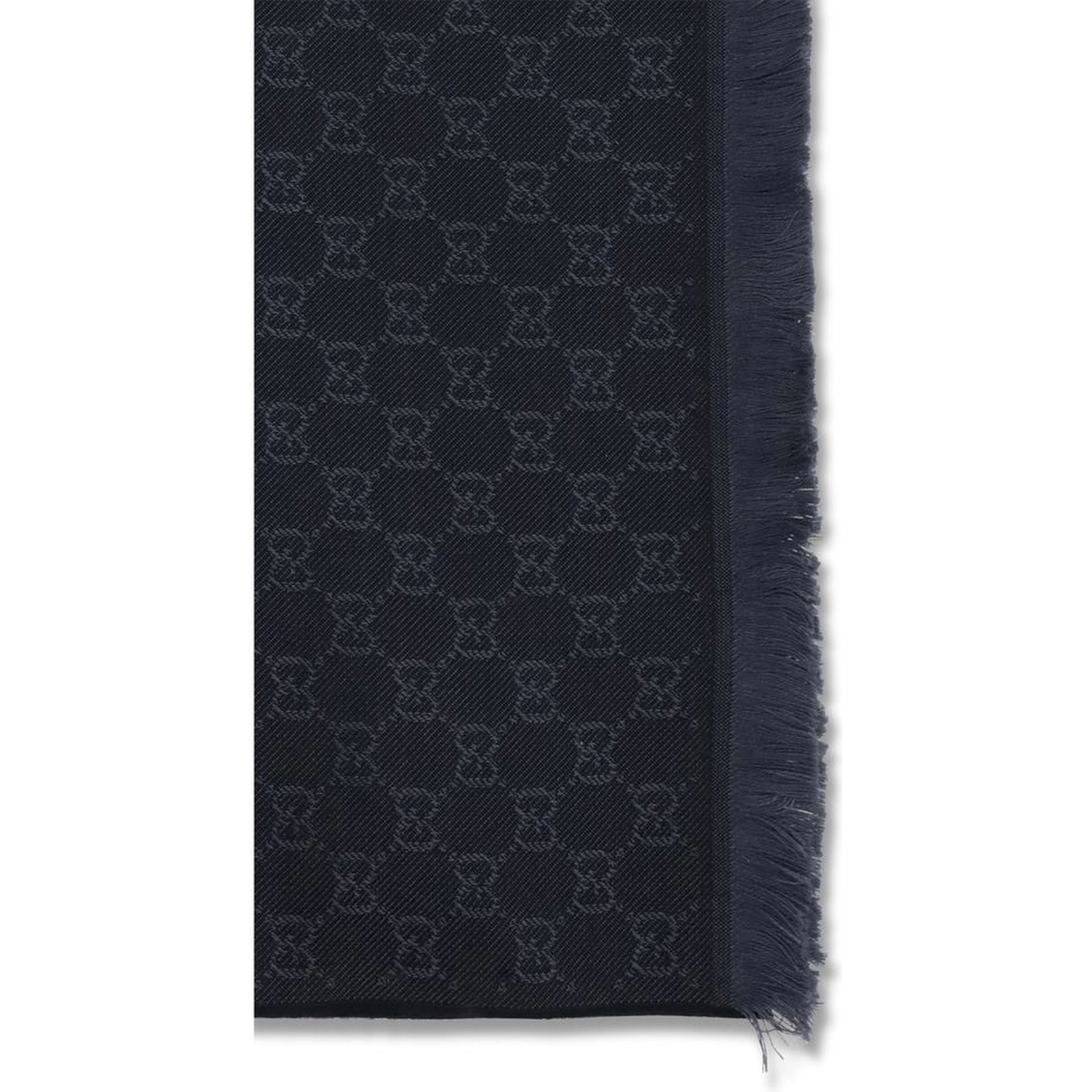 Black Wool Scarf