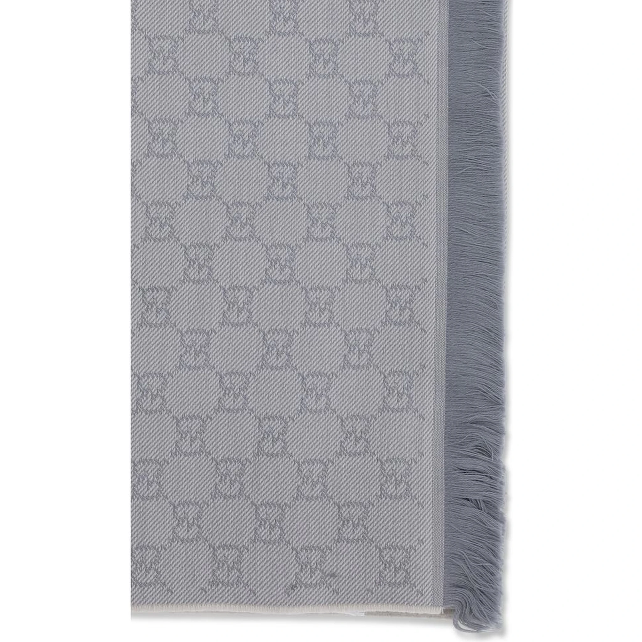 Gray Wool Scarf