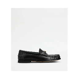 Leather loafers