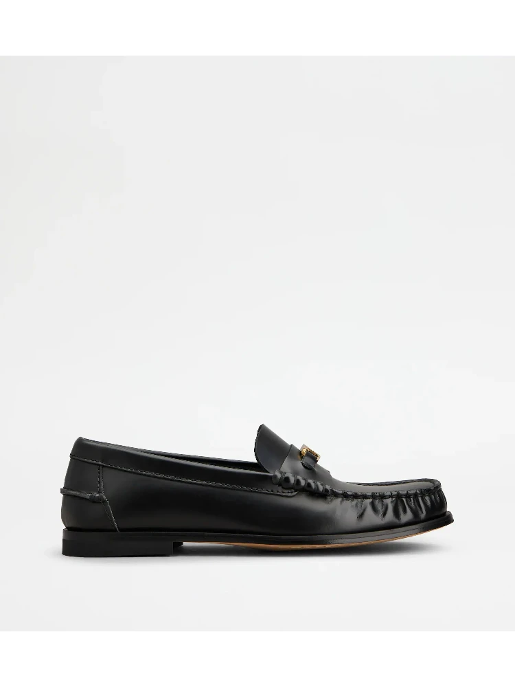 Leather loafers