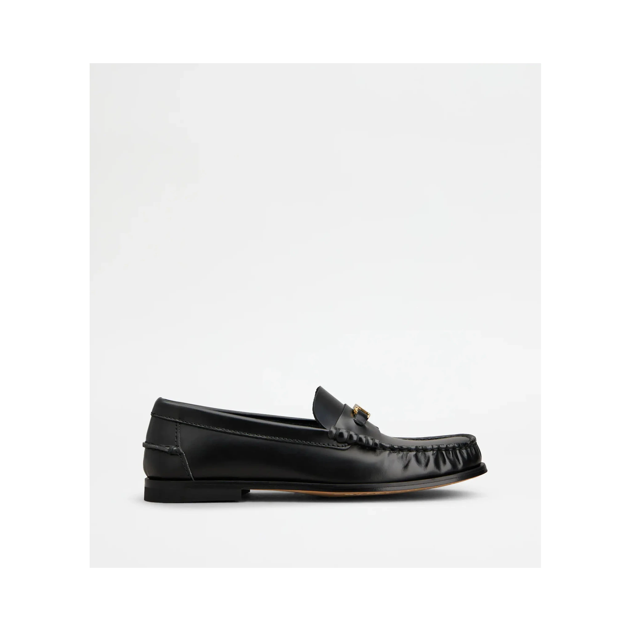 Leather loafers