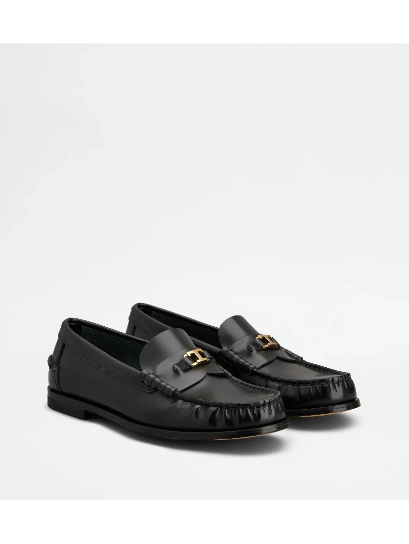 Leather loafers
