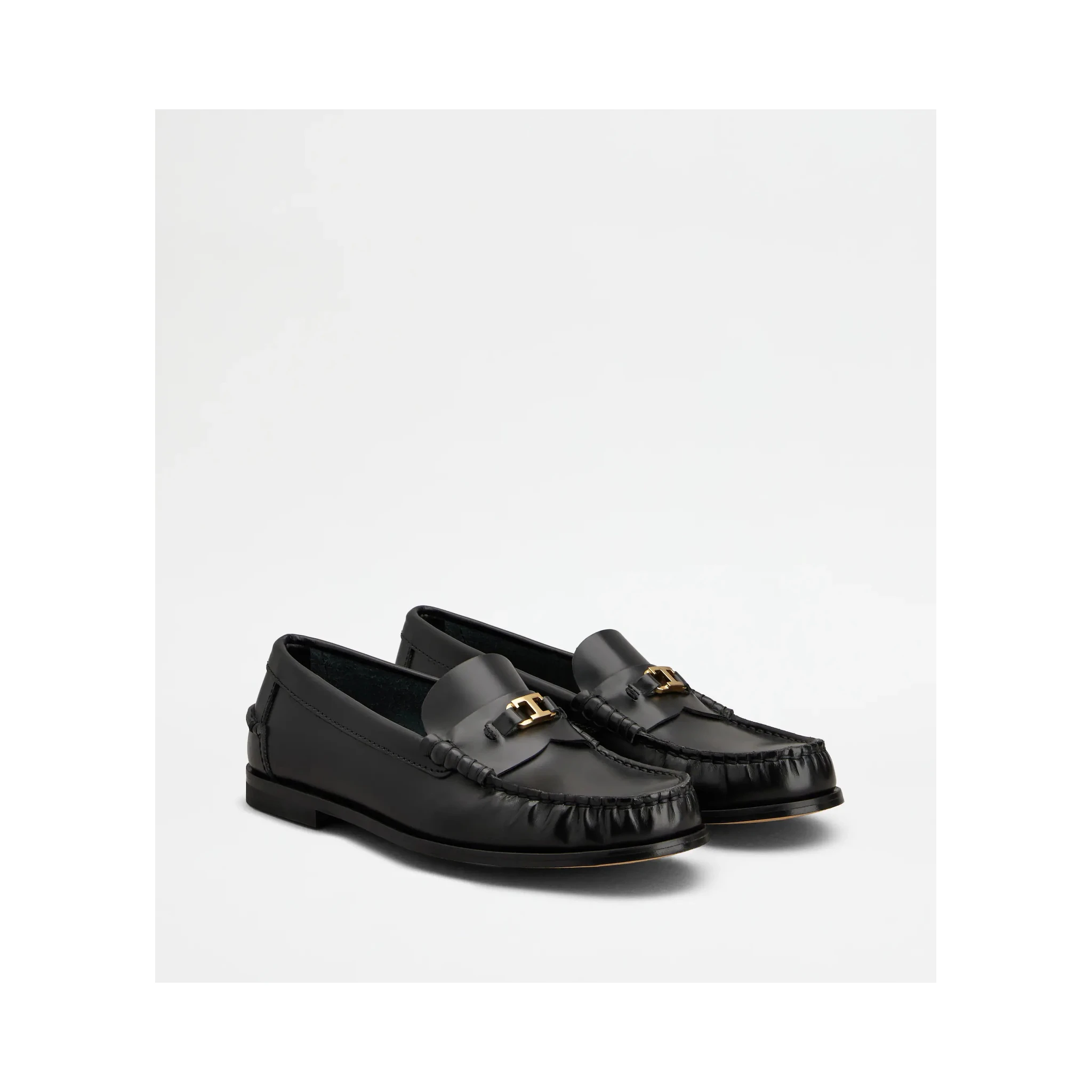 Leather loafers