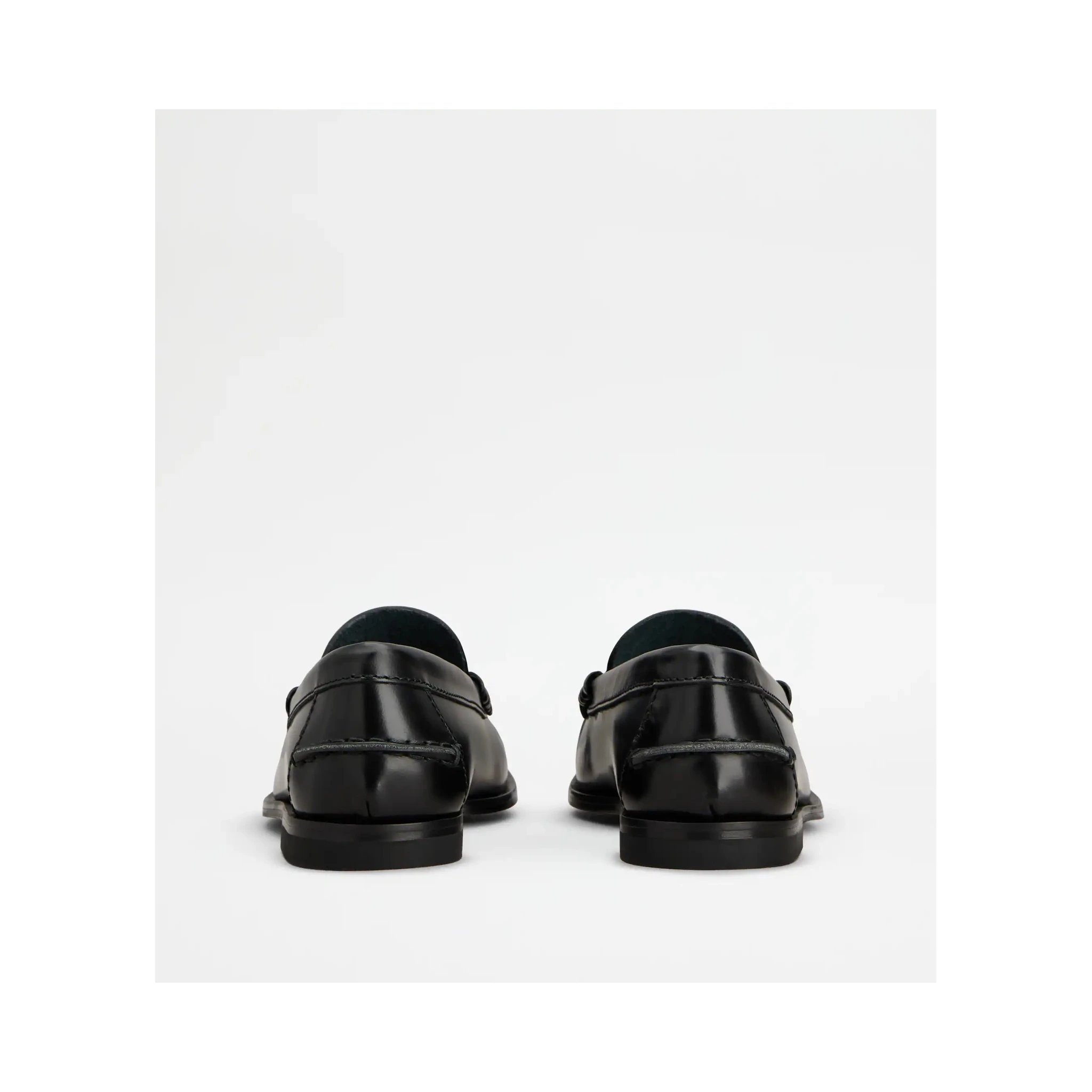 Leather loafers
