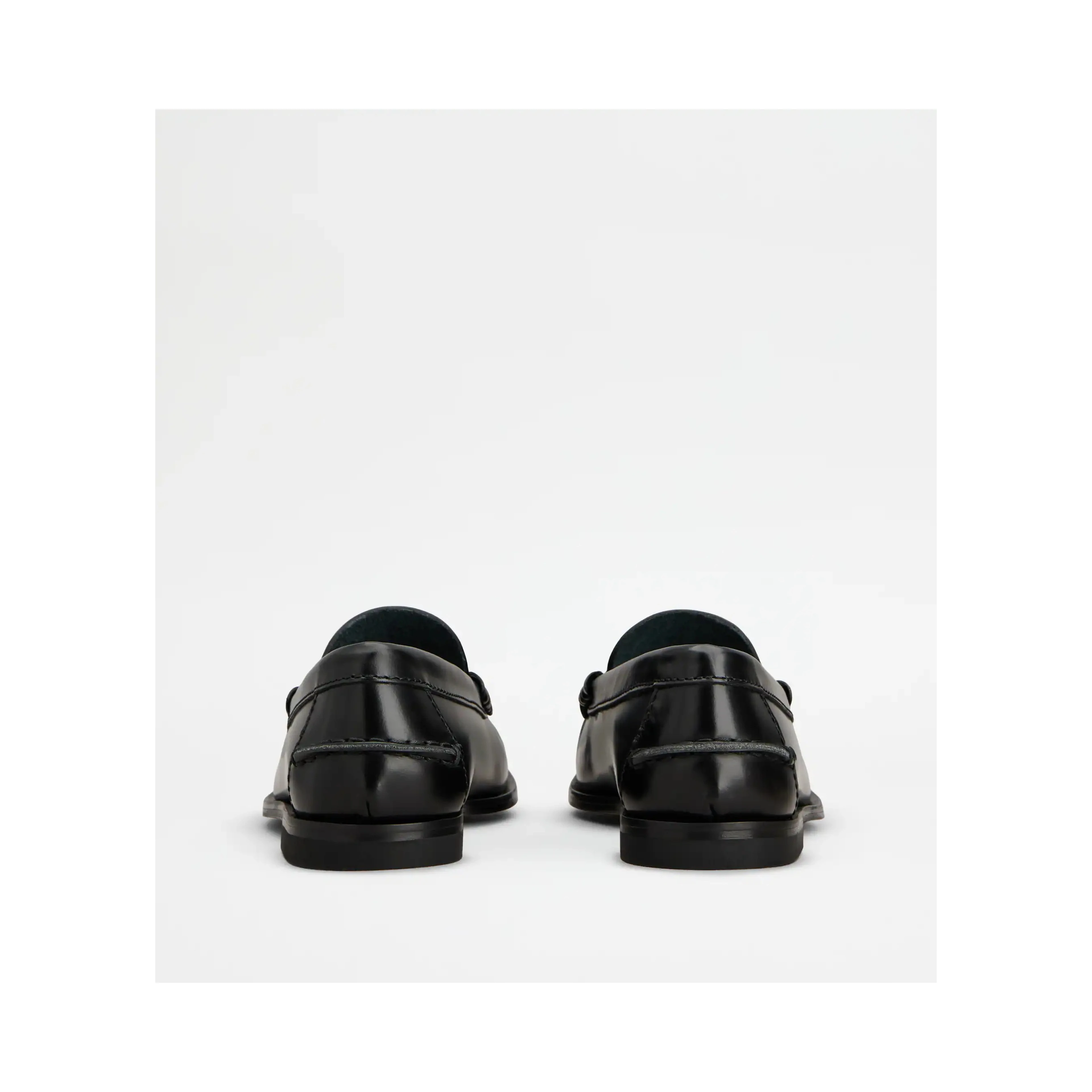 Leather loafers