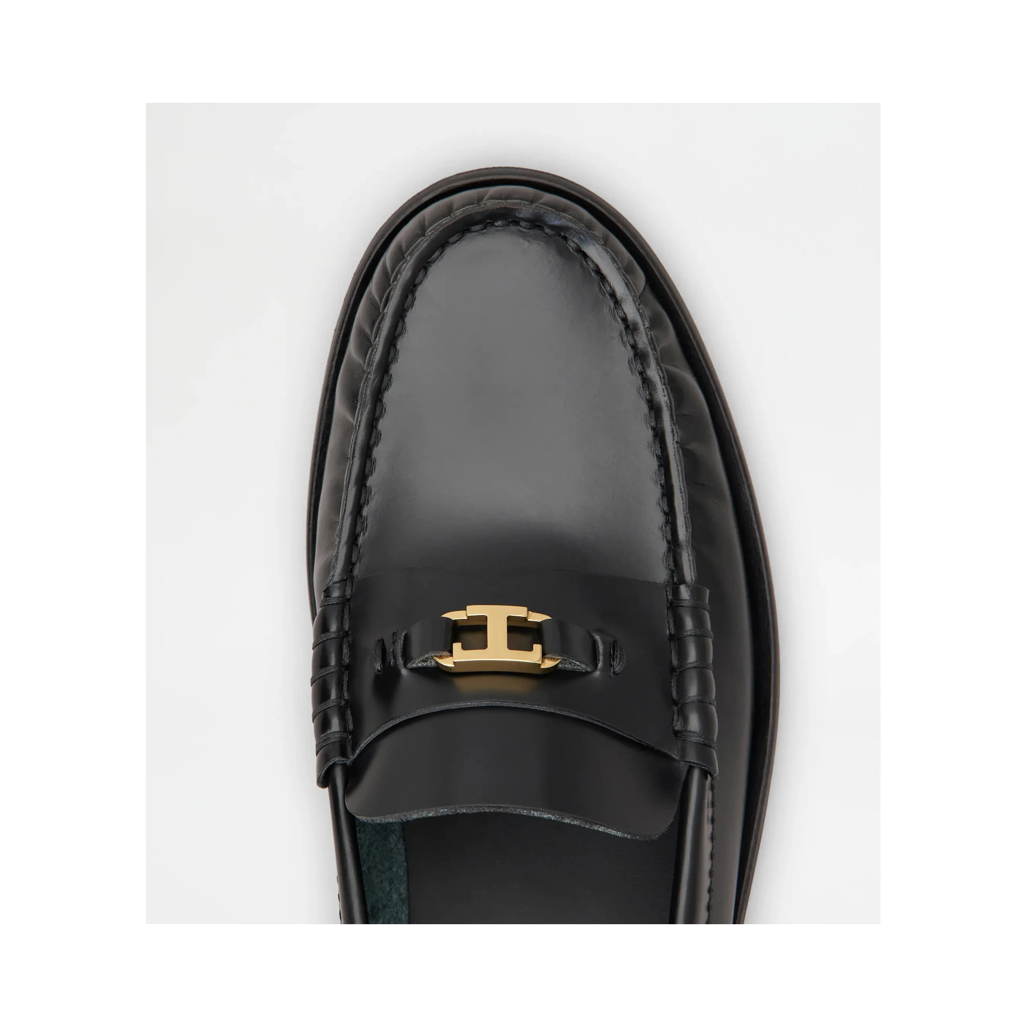 Leather loafers