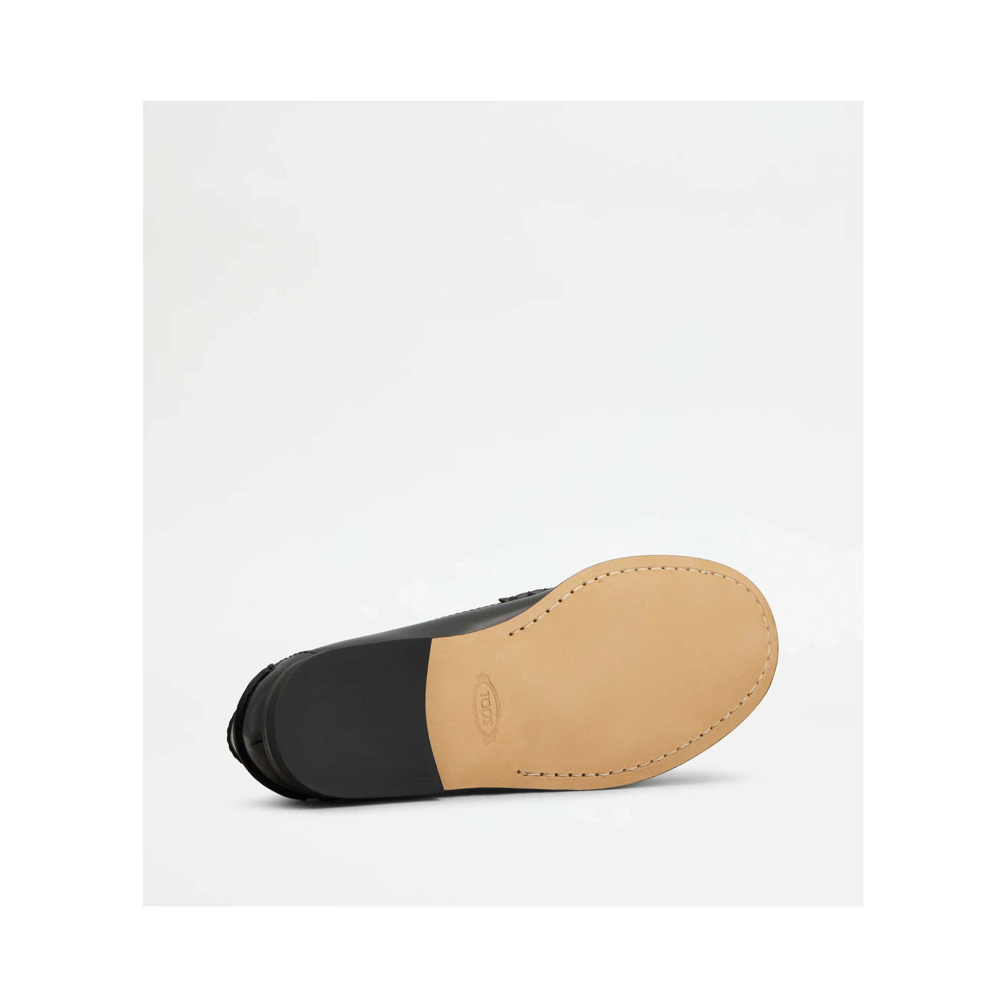 Leather loafers