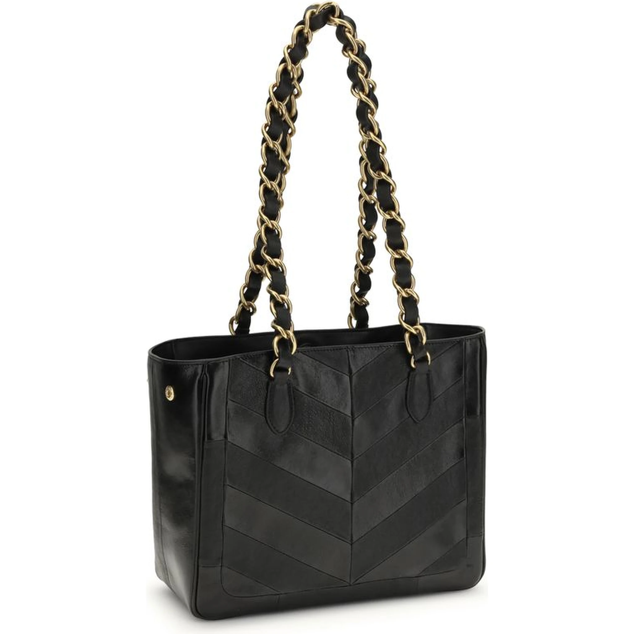 Black Napa Leather / Calf Bos Taurus Shoulder Bag