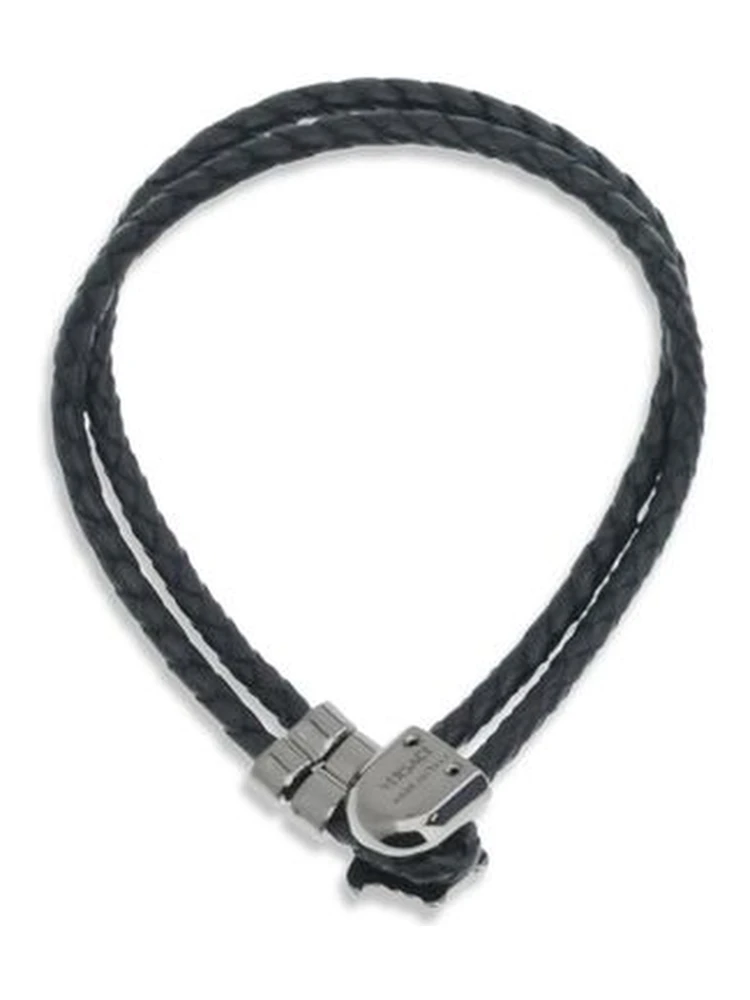 Black Calf Leather Bos Taurus Bracelet alternative