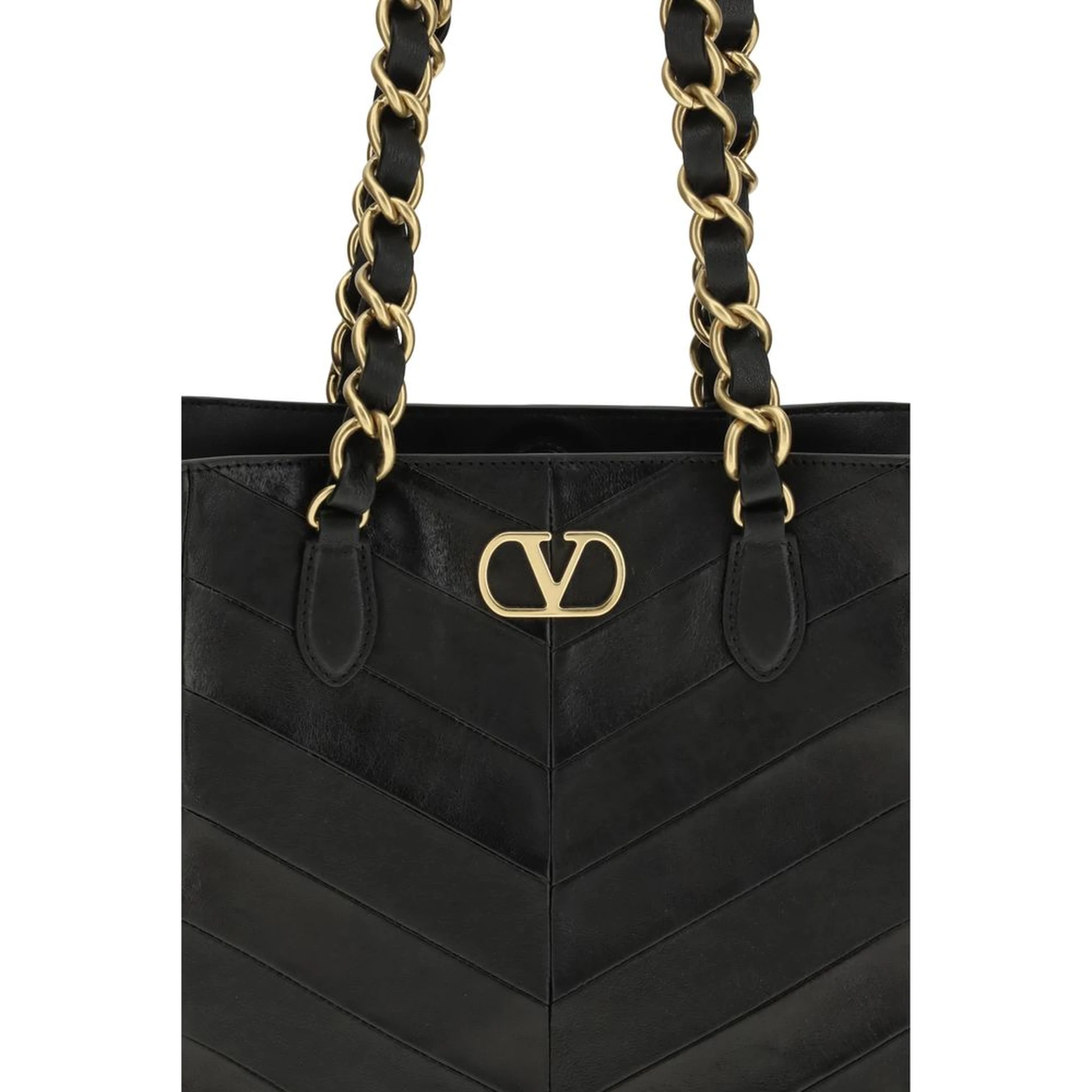 Black Napa Leather / Calf Bos Taurus Shoulder Bag