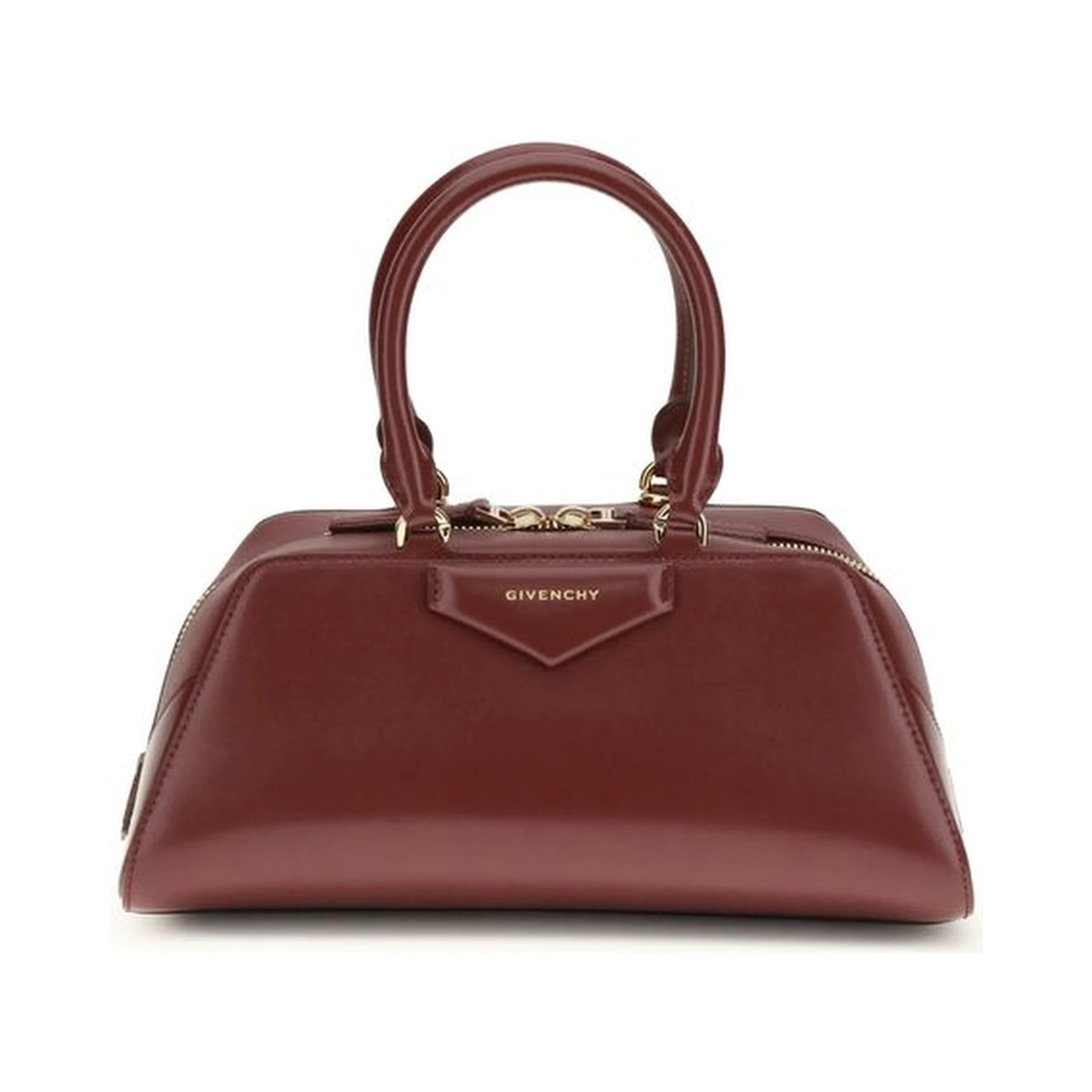 Bordeaux Calf Leather Bos Taurus Handbag