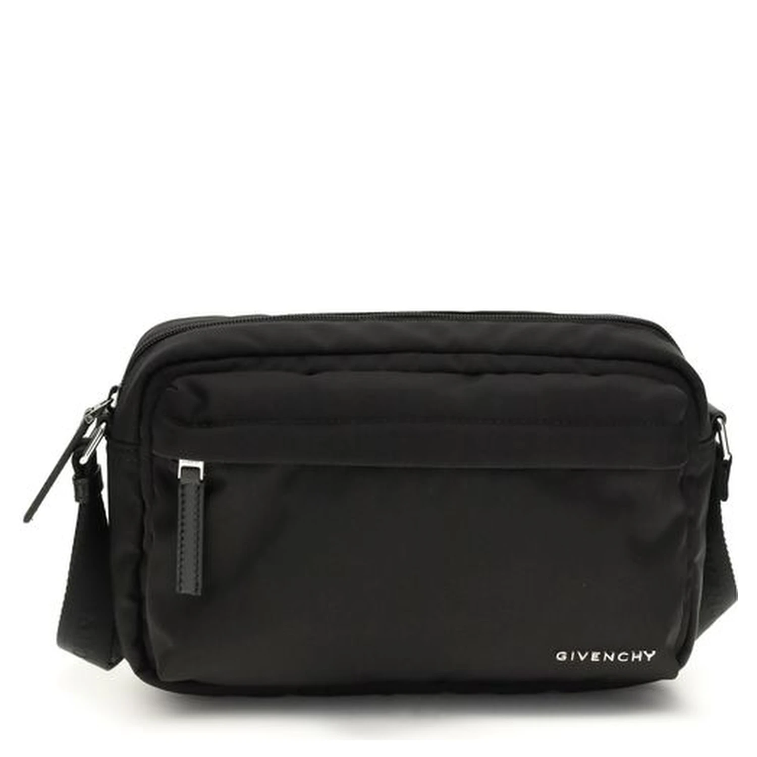 Black Polyamide Shoulder Bag