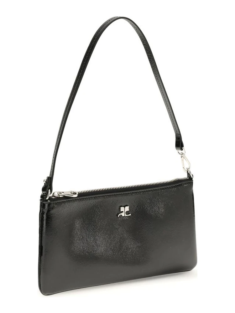 Black Cowhide Shoulder Bag alternative