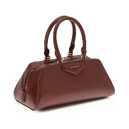 Bordeaux Calf Leather Bos Taurus Handbag