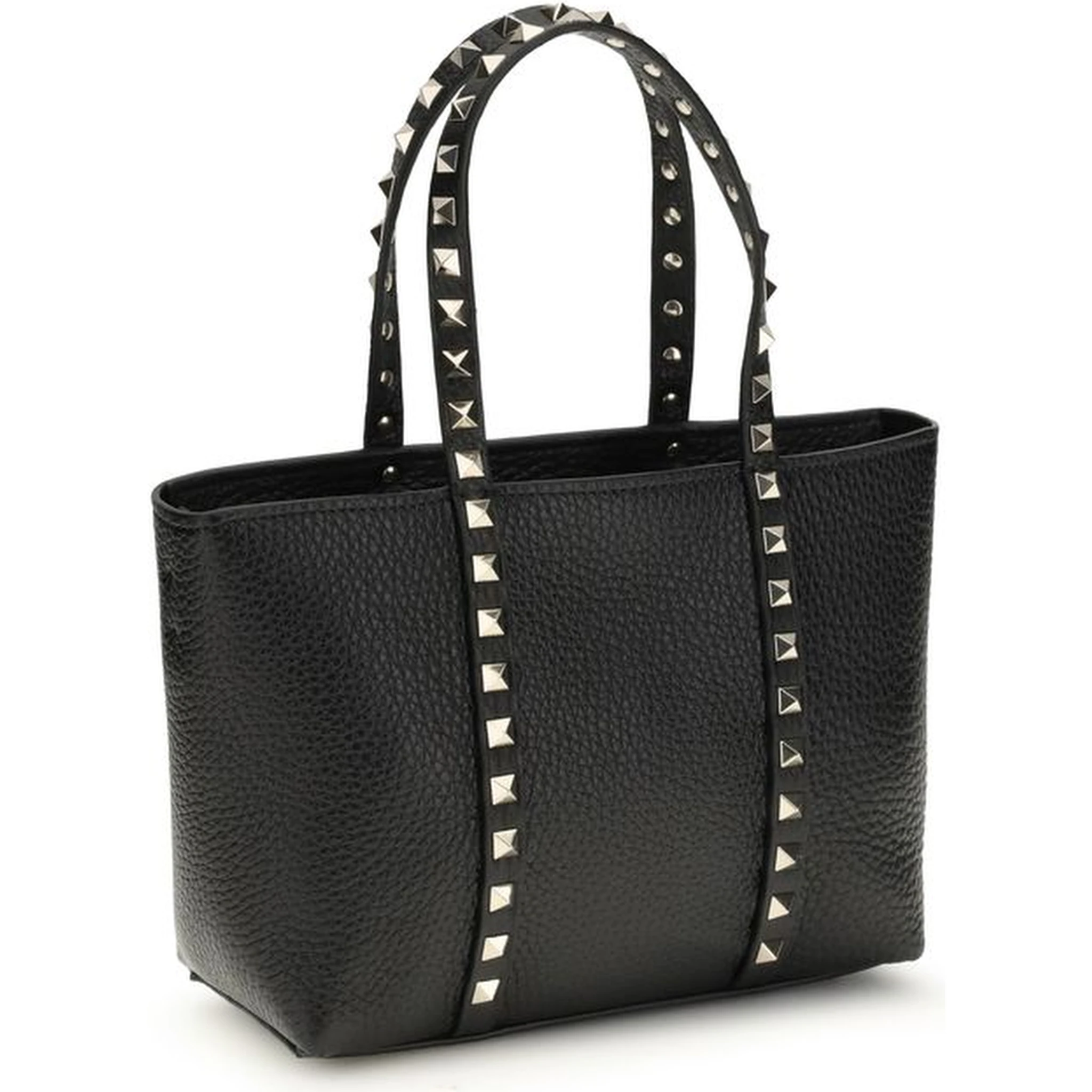 حقيبة كتف بوس توروس من جلد العجل الأسود