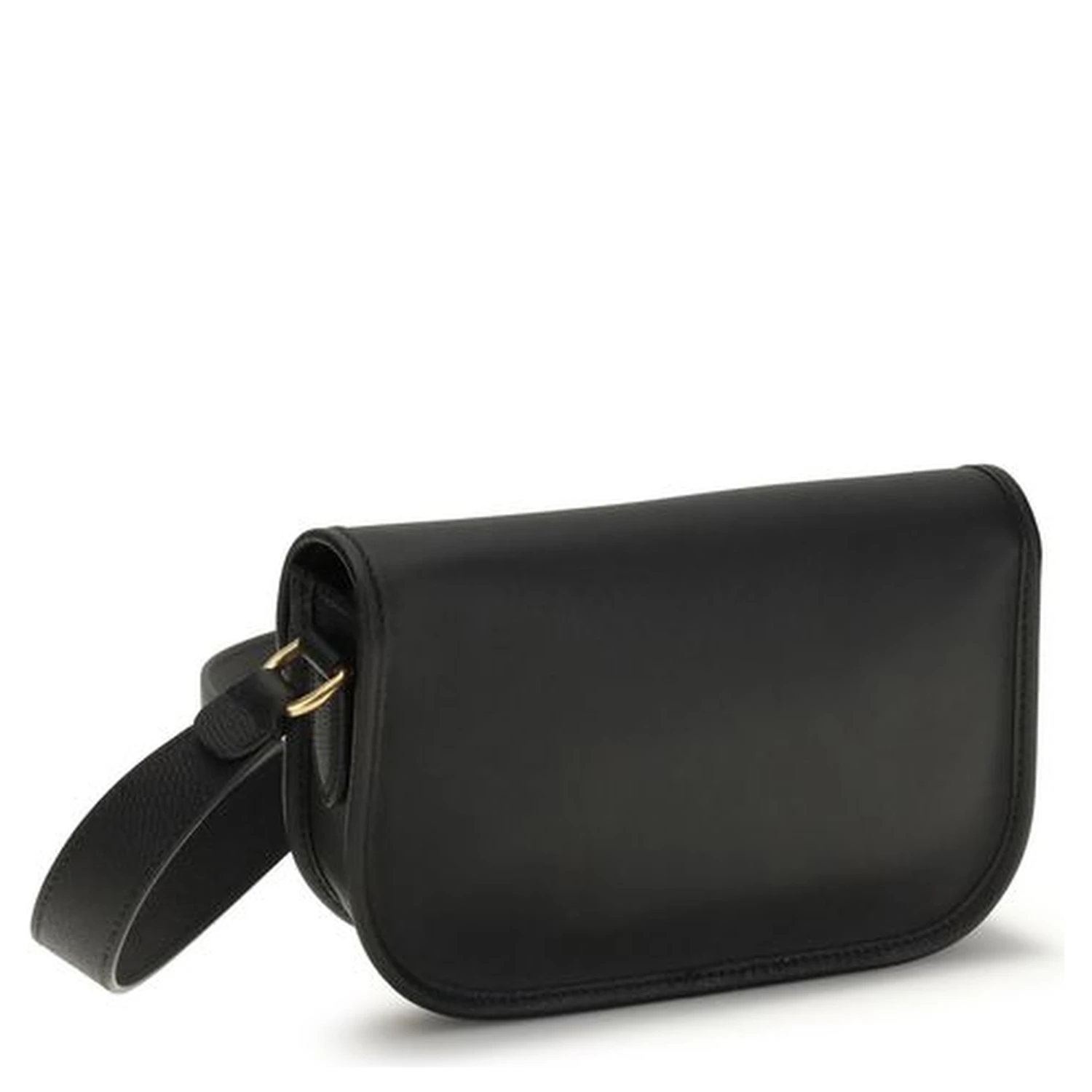 Black Calf Leather Bos Taurus Shoulder Bag