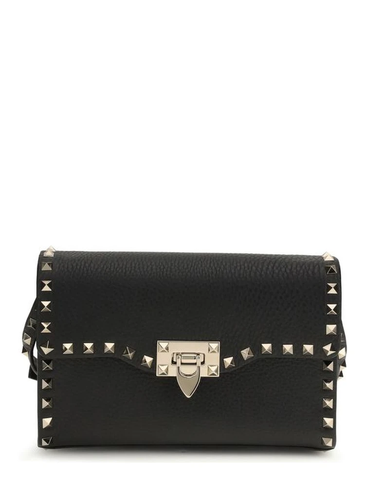 Black Calf Leather Bos Taurus Shoulder Bag