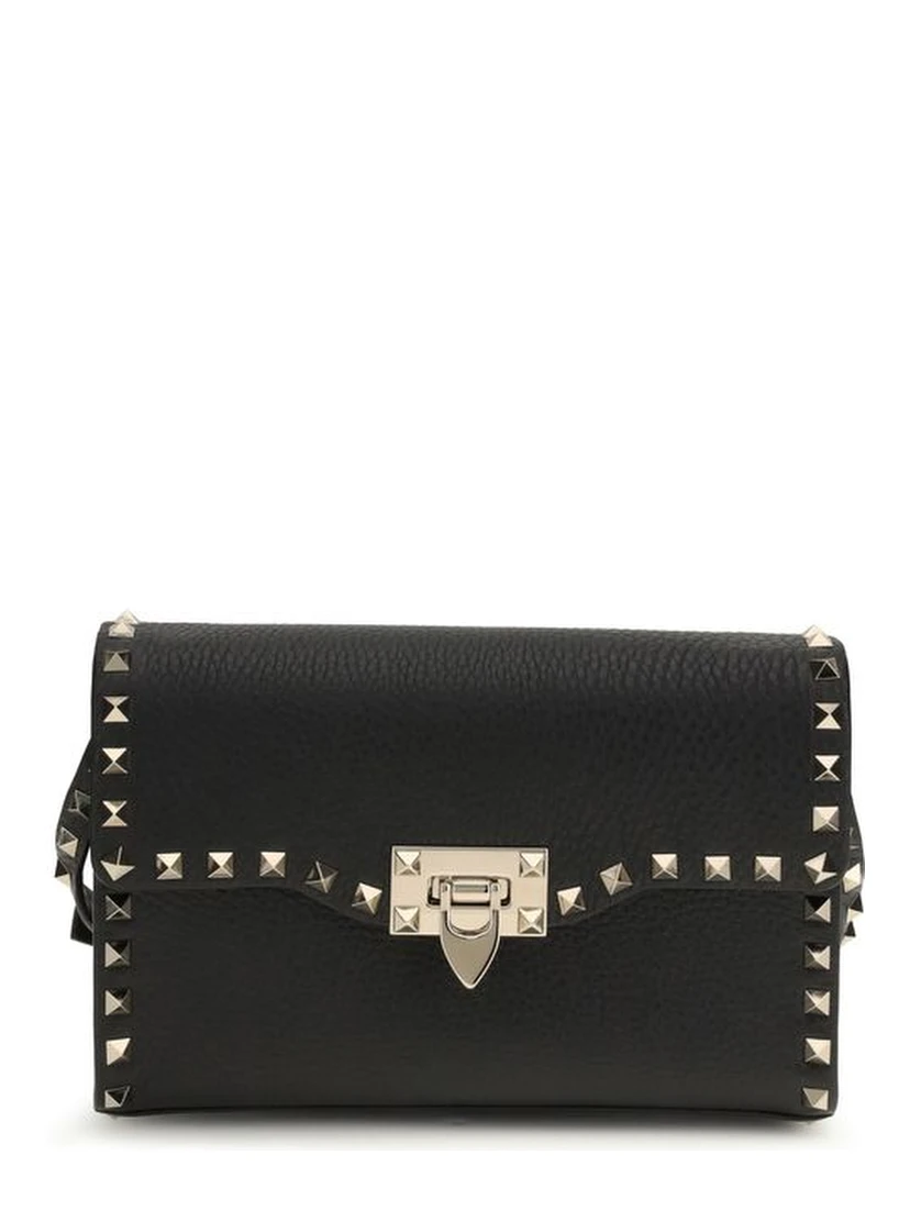 Black Calf Leather Bos Taurus Shoulder Bag