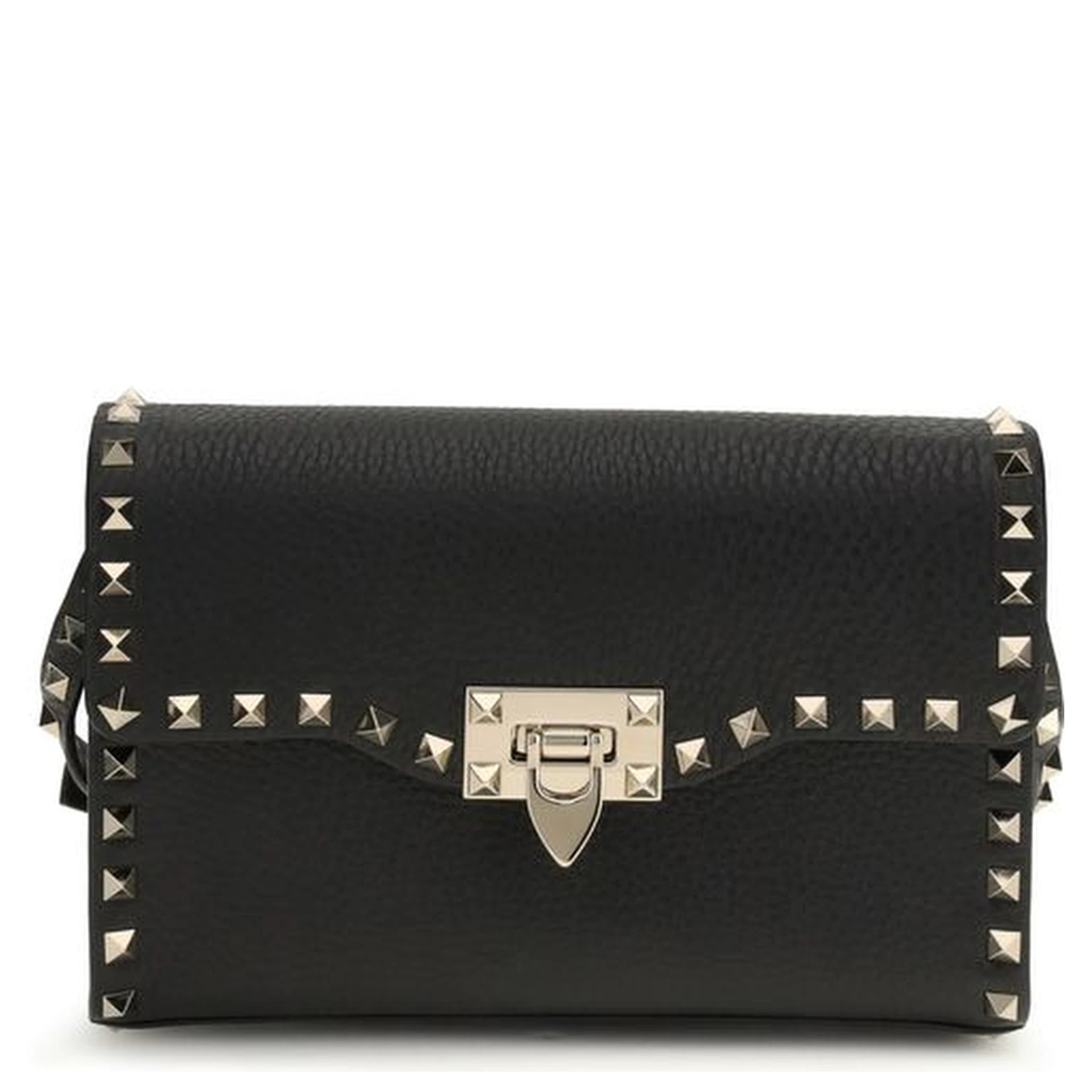 Black Calf Leather Bos Taurus Shoulder Bag