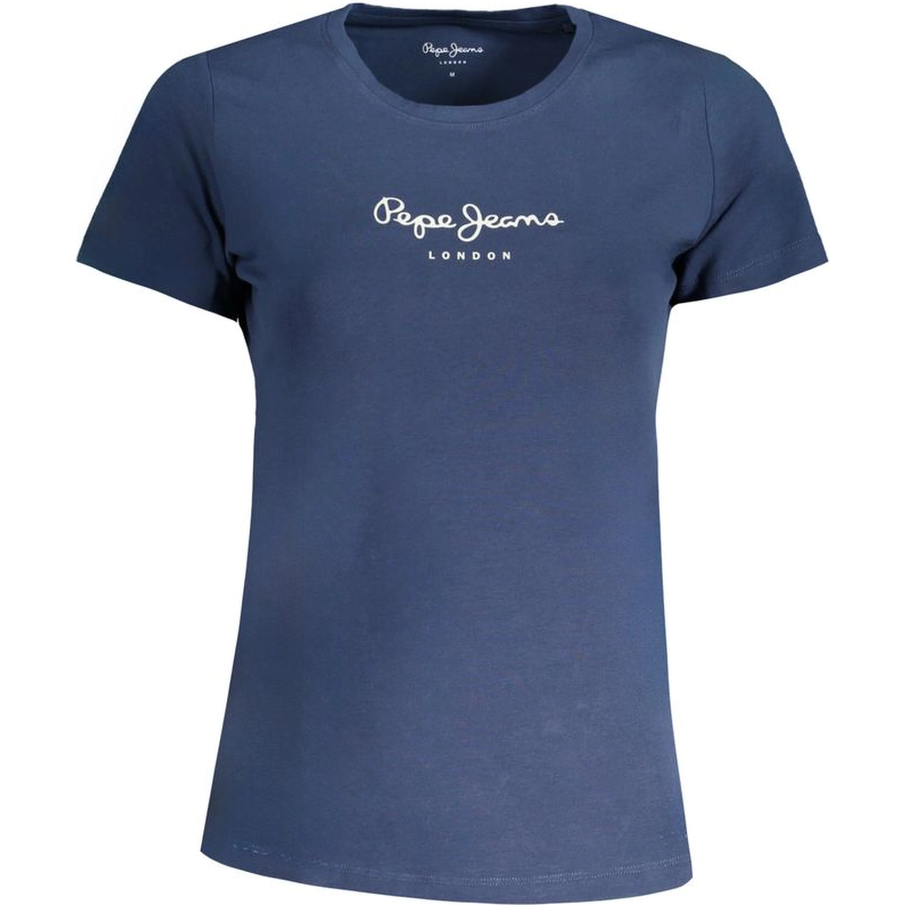 Blue Cotton Women's T-Shirt