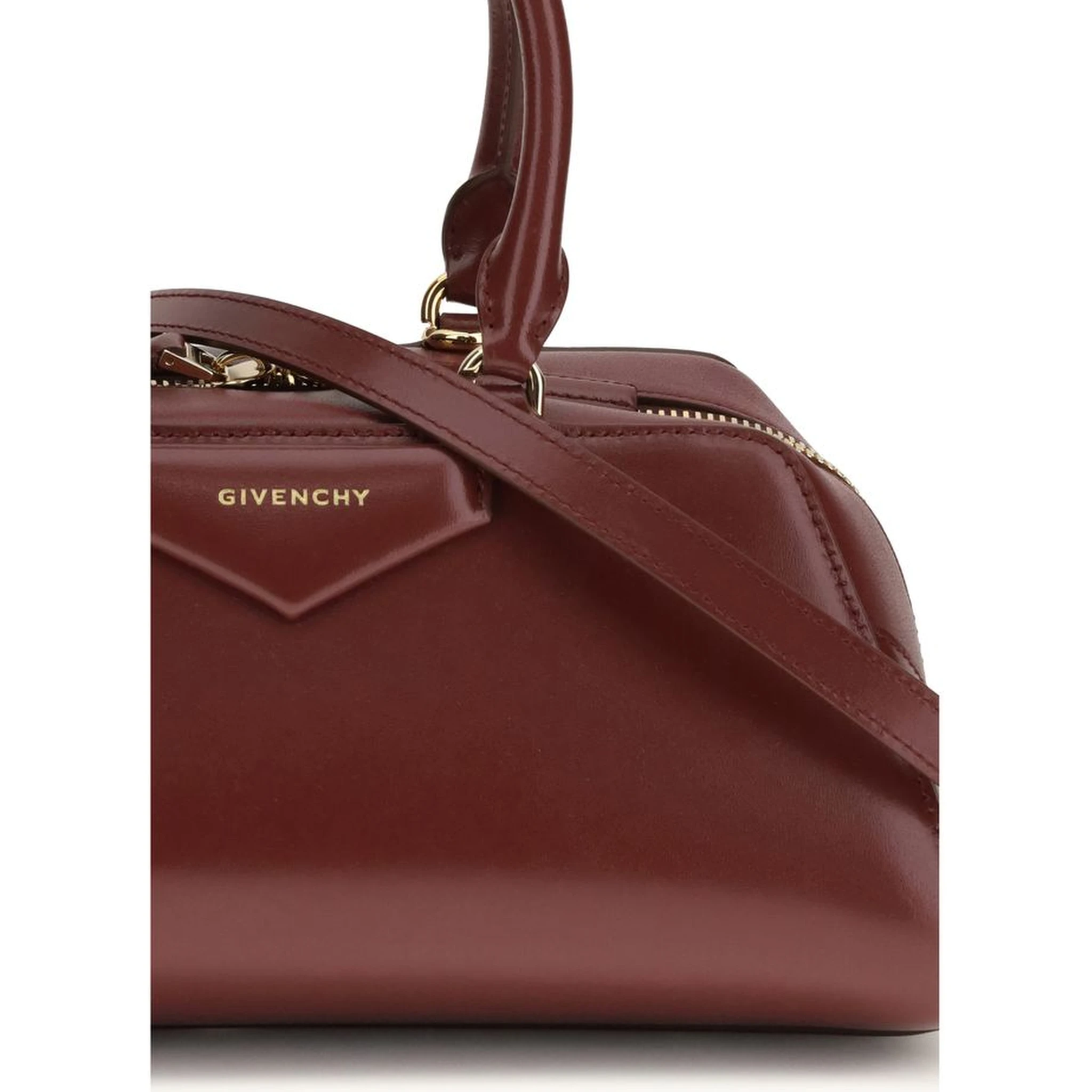 Bordeaux Calf Leather Bos Taurus Handbag