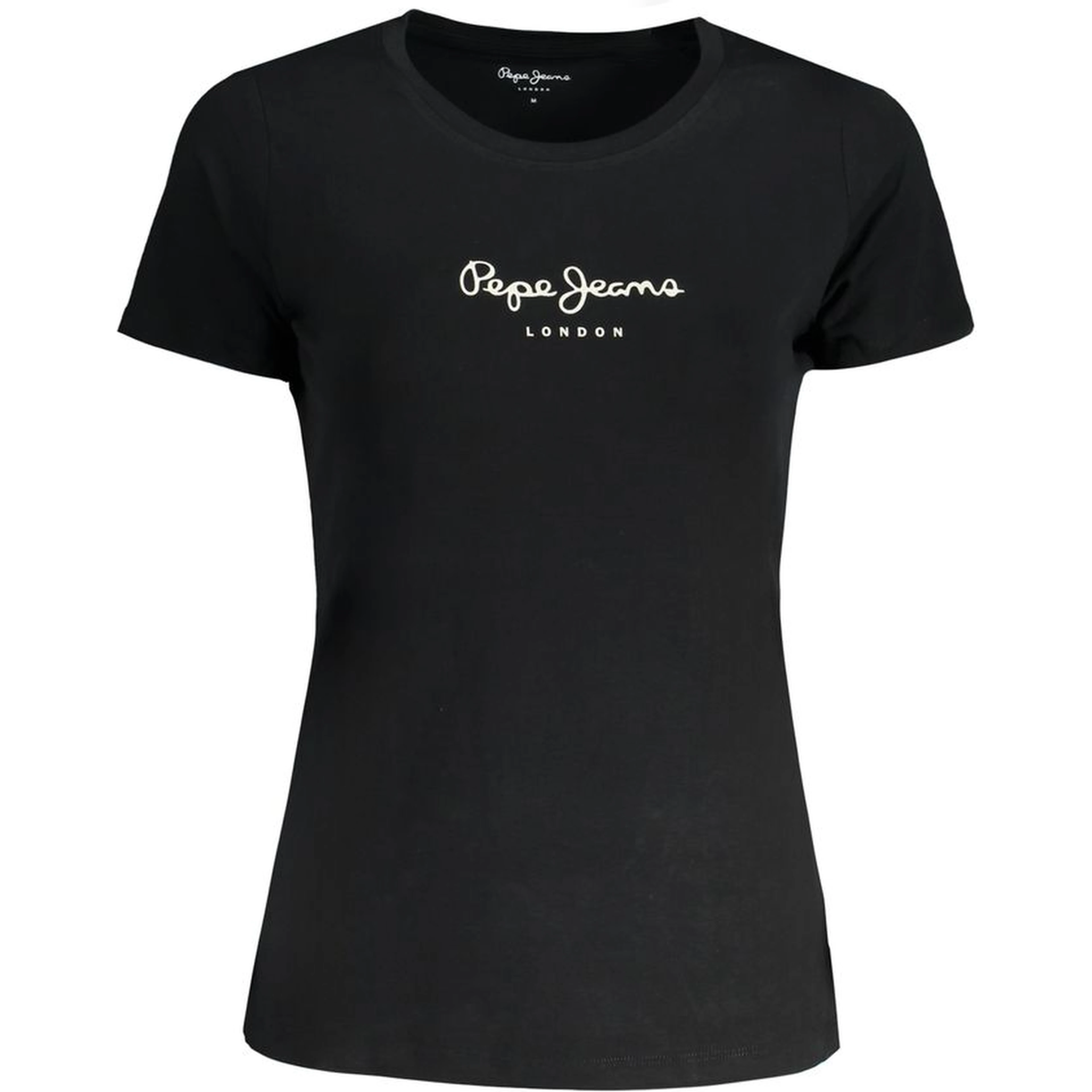 Black Cotton Women's T-Shirt