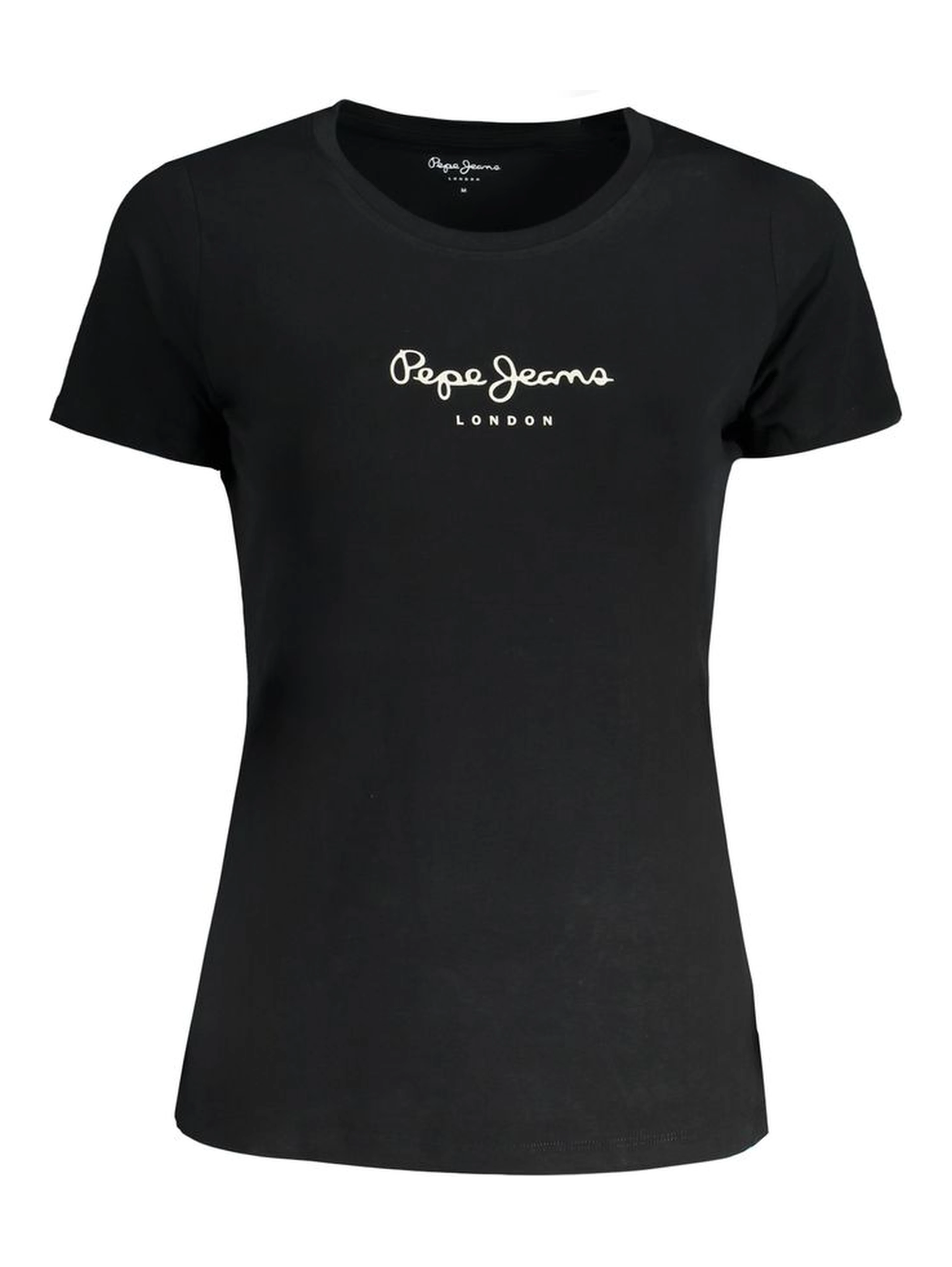 Black Cotton Women's T-Shirt