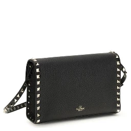 Black Calf Leather Bos Taurus Shoulder Bag