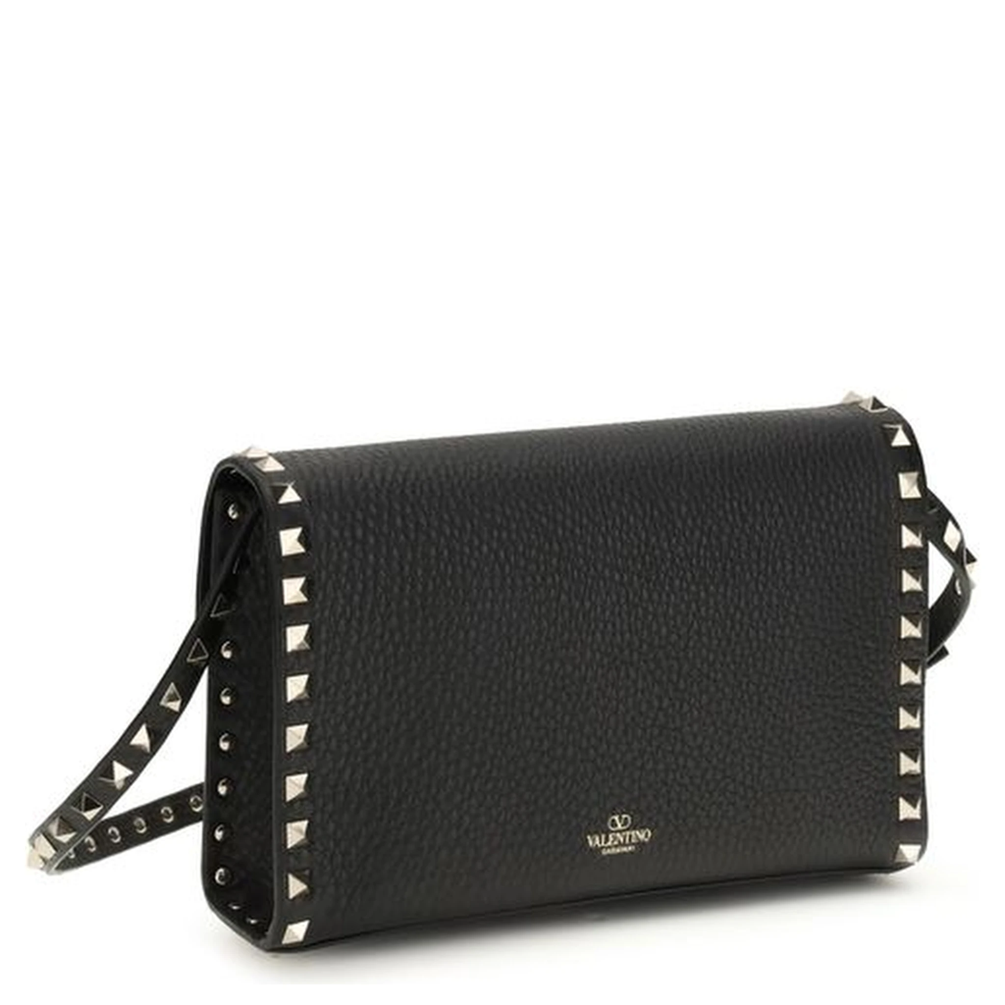 Black Calf Leather Bos Taurus Shoulder Bag