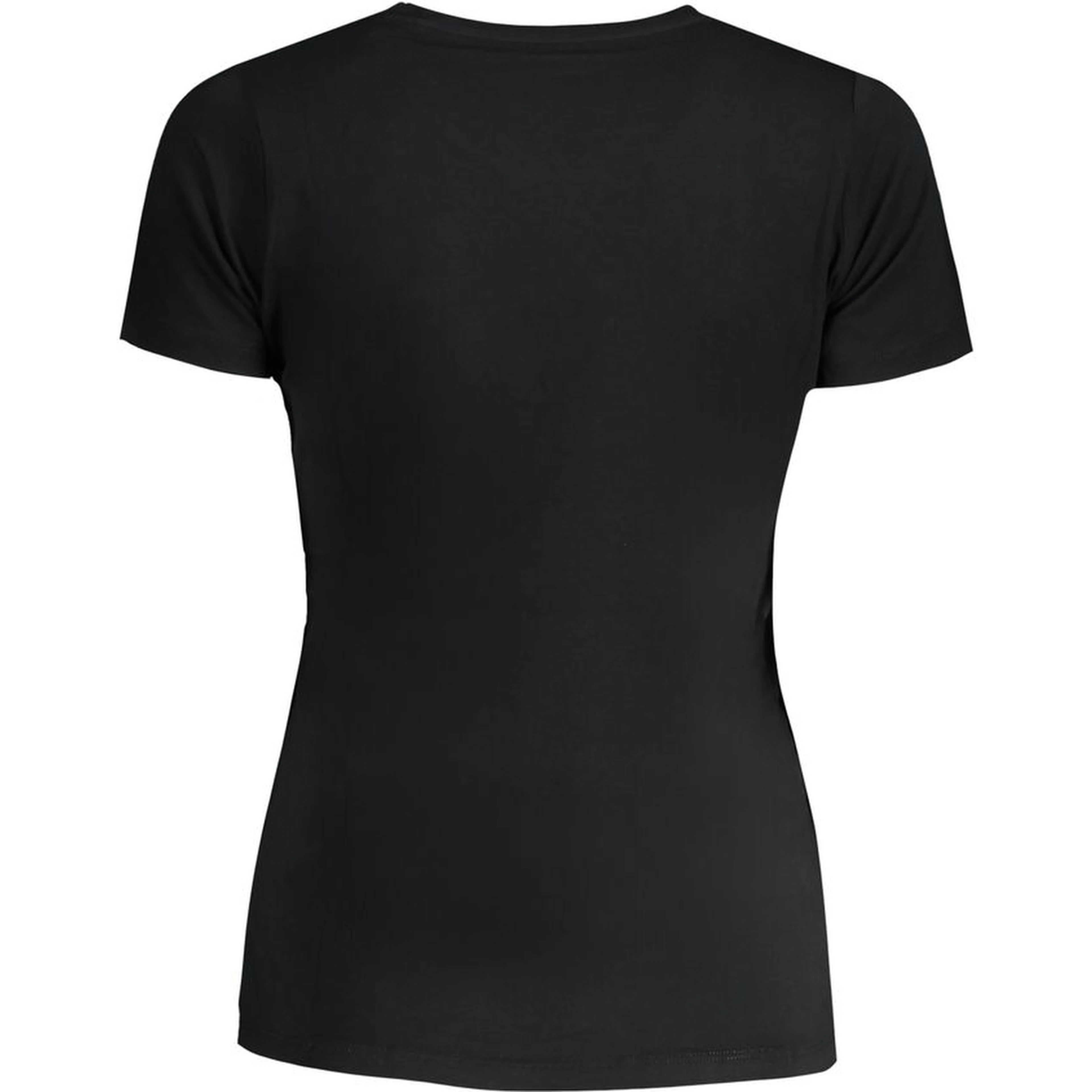 Black Cotton Women's T-Shirt