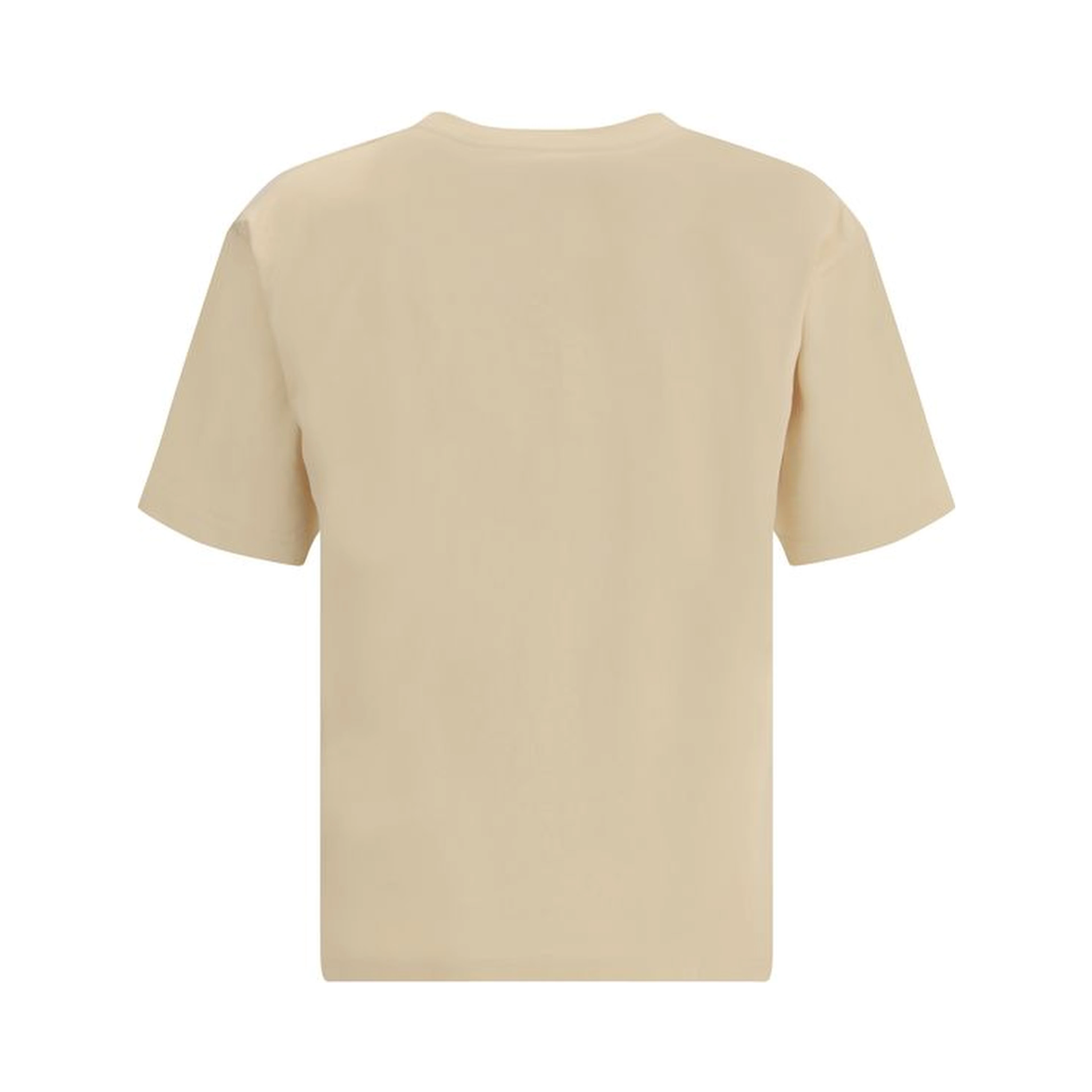 Cream Cotton T-Shirt