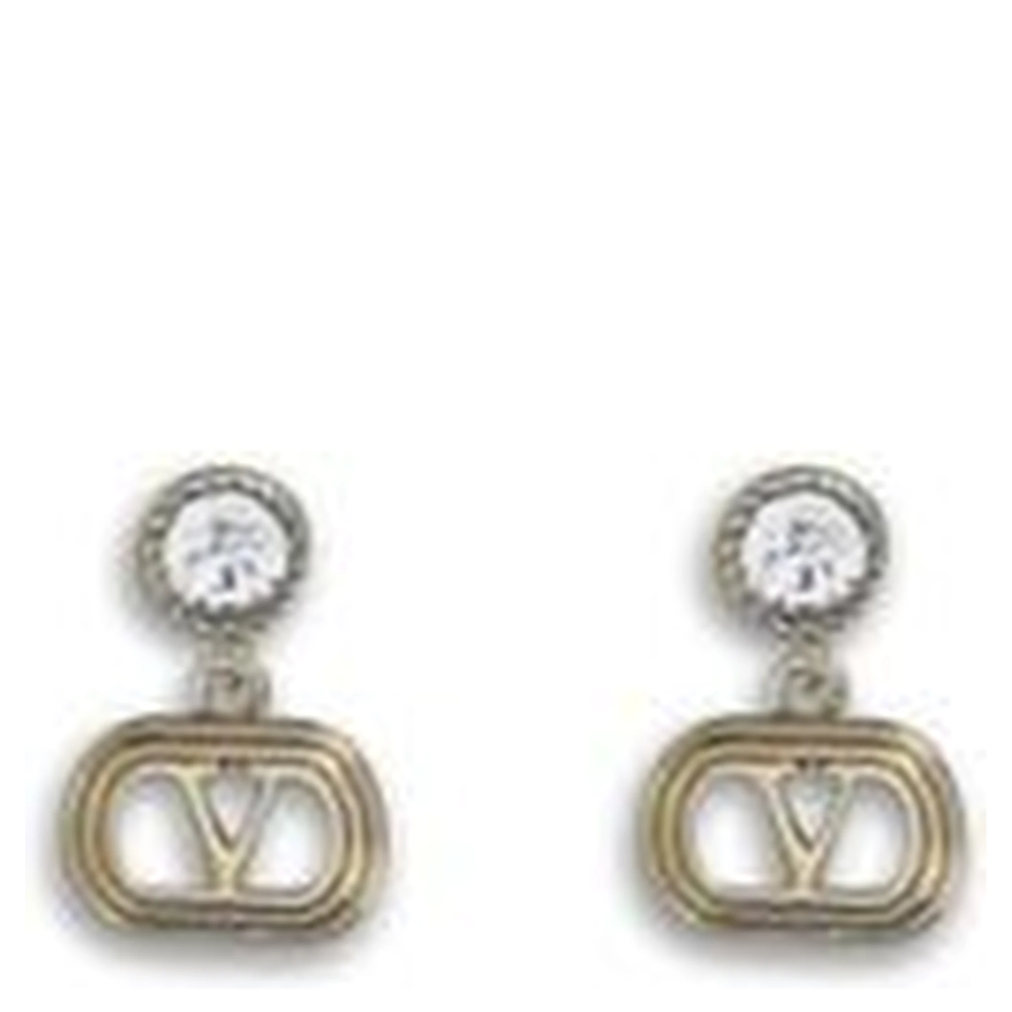 Gold Metal Earrings