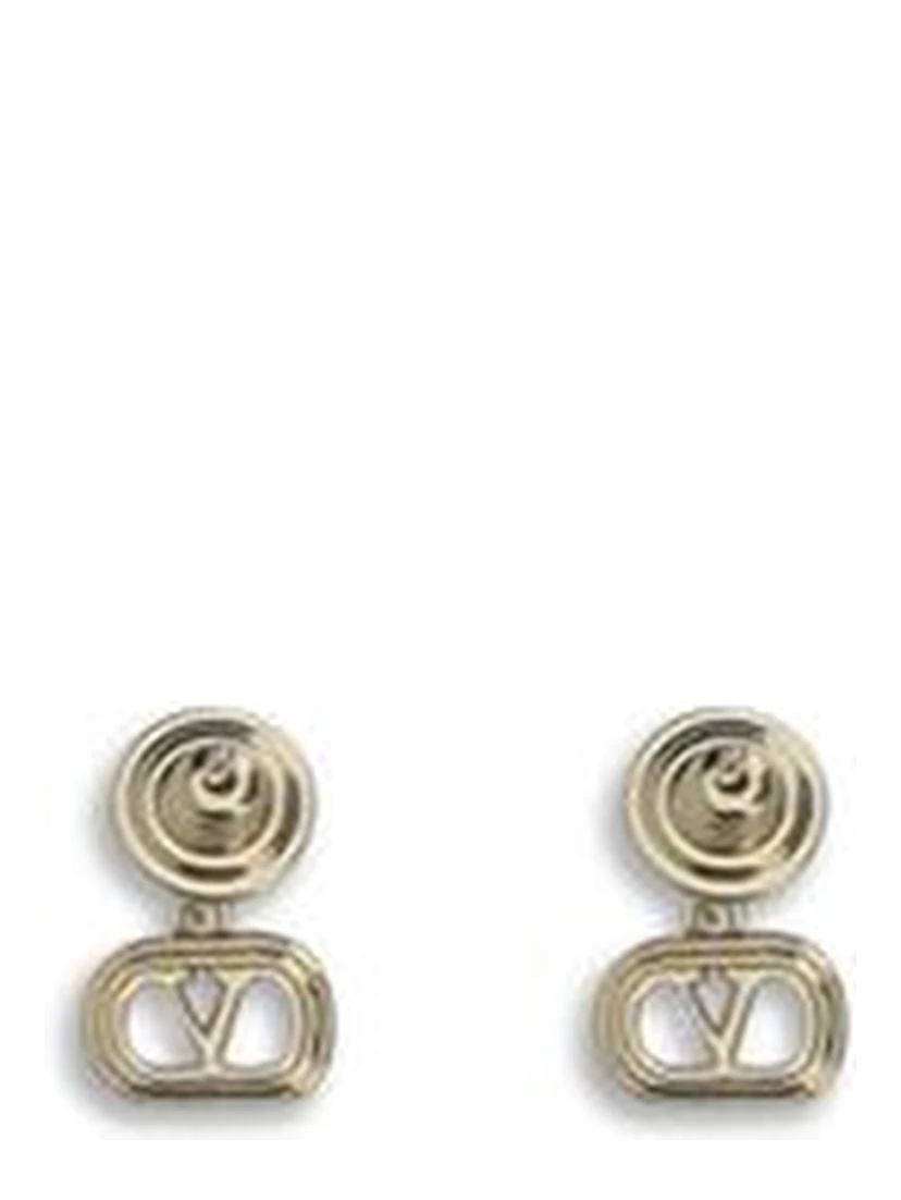Gold Metal Earrings