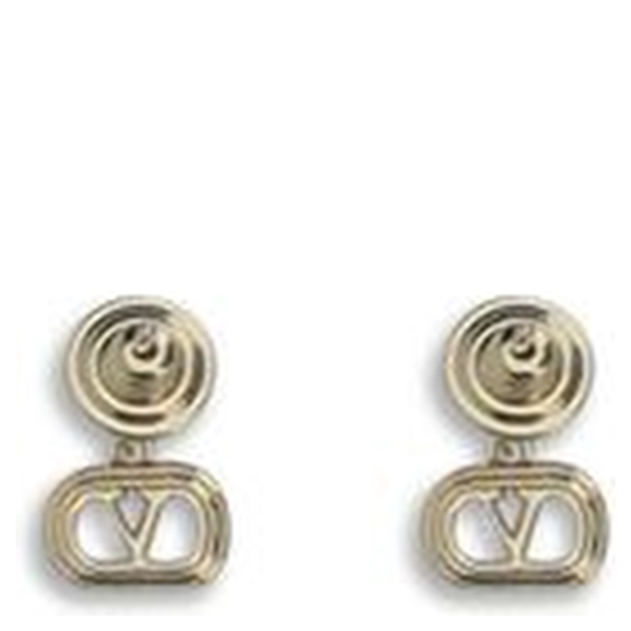 Gold Metal Earrings