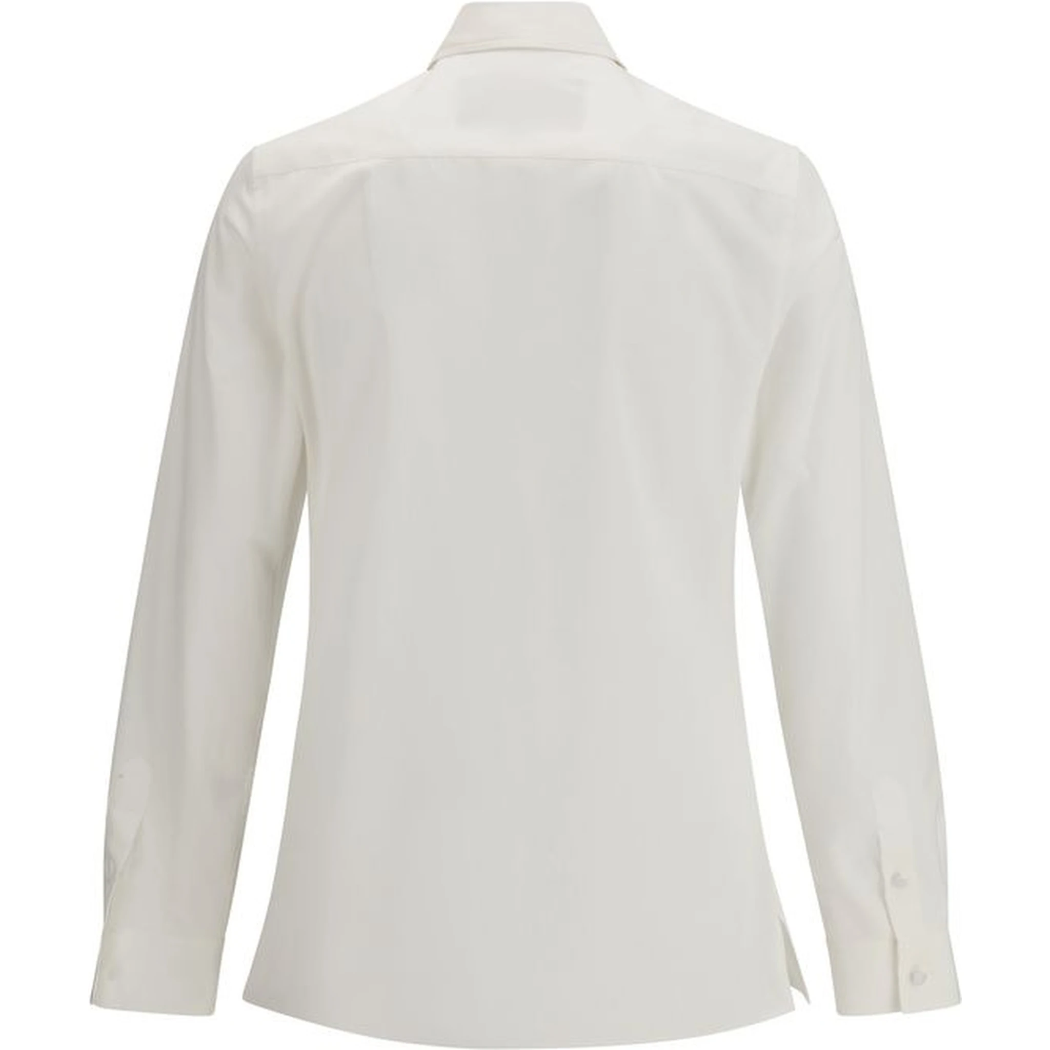 White Cotton Dress Shirt