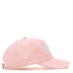 BASEBALL CAP - GABARDINE - ROSA+BIANCO