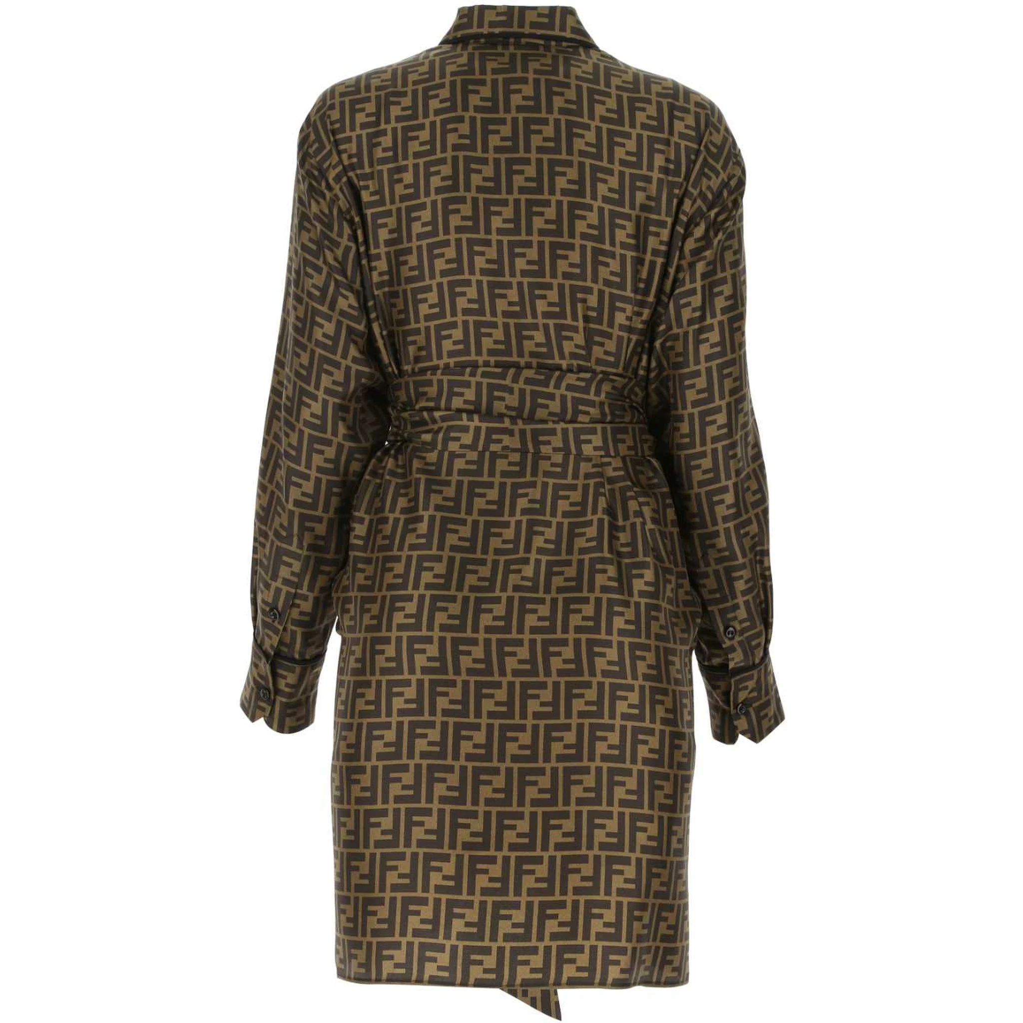 DRESS SILK LOGO FF TABACCO