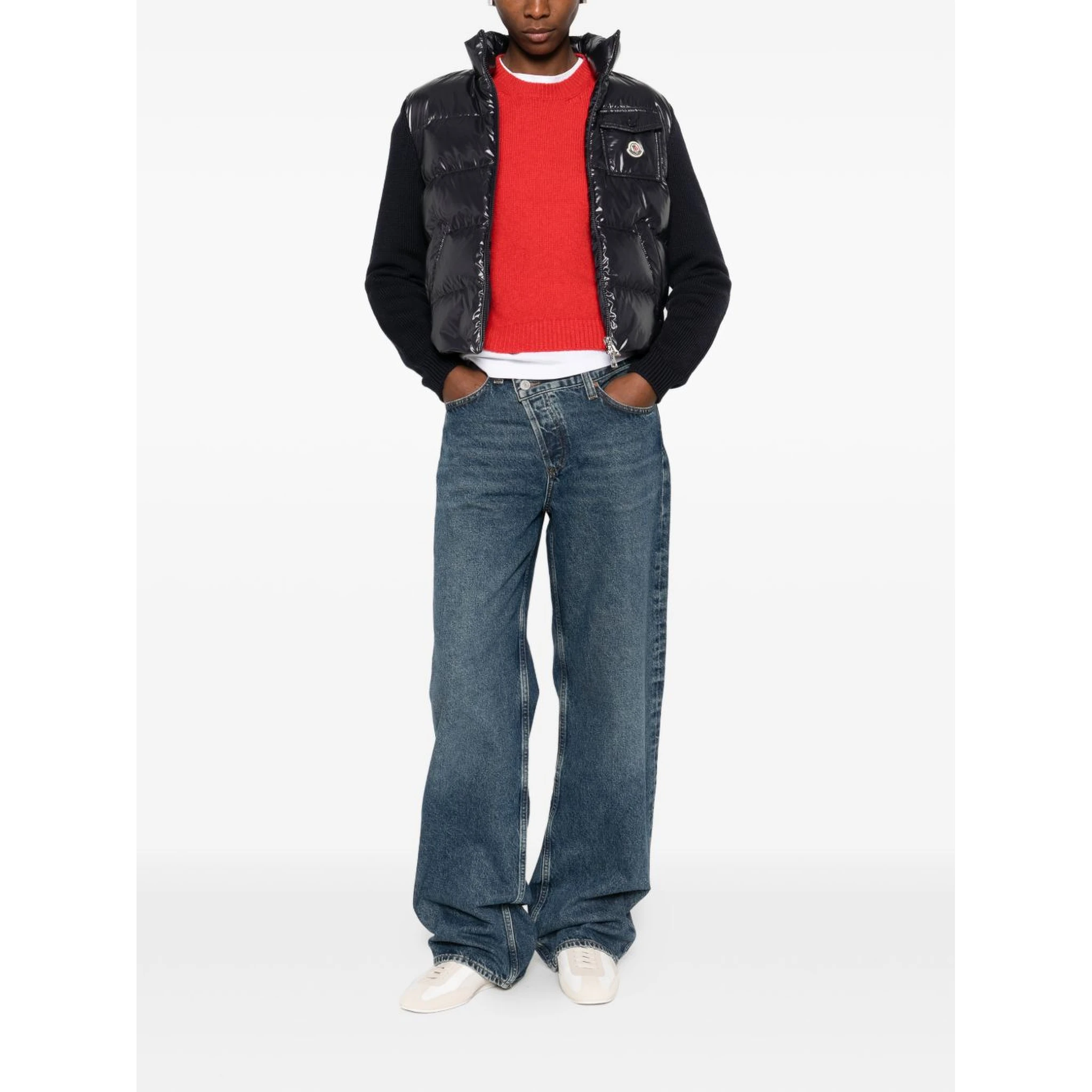 Moncler Sweaters Blue