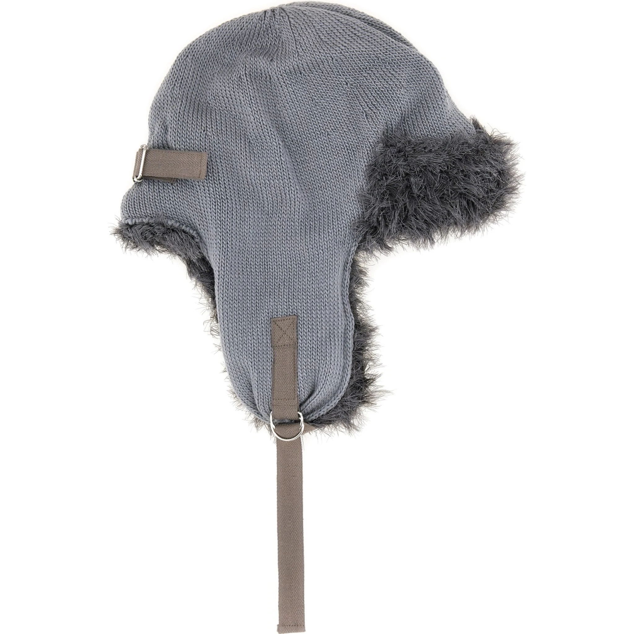 WOOL KNIT AVIATOR HAT